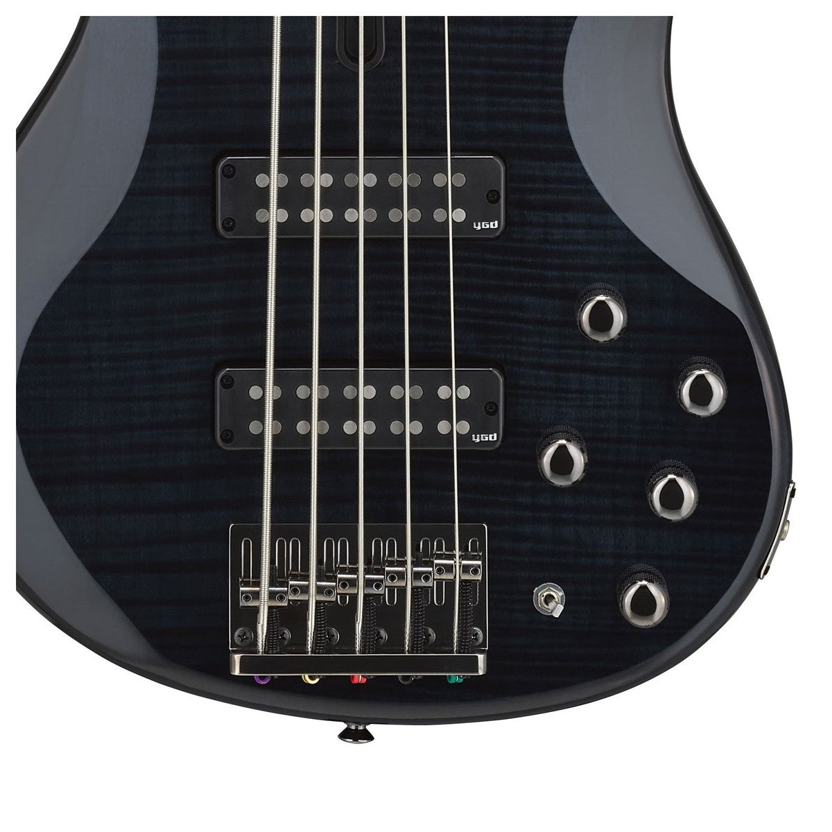 Đàn Guitar Bass 5-dây Yamaha TRBX605FM, Translucent Black-Mai Nguyên Music