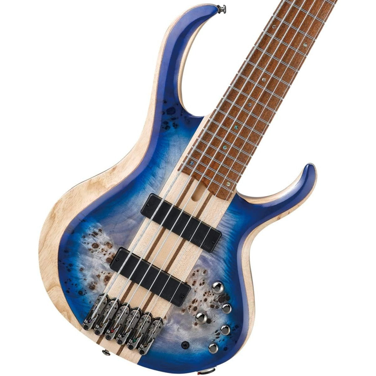 Đàn Guitar Bass 6-dây Ibanez BTB Standard BTB846, Cerulean Blue Burst Low Gloss-Mai Nguyên Music