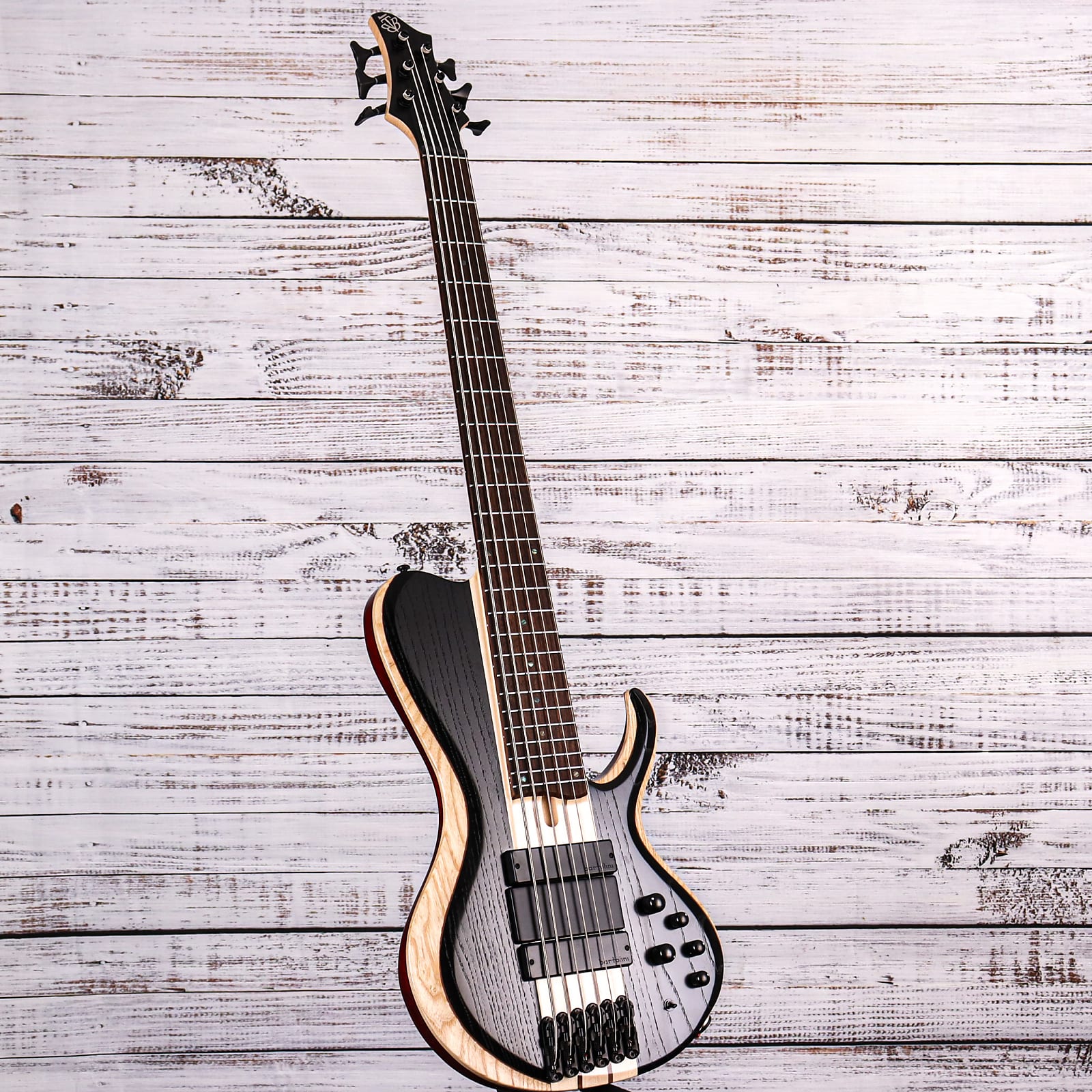 Đàn Guitar Bass 6-dây Ibanez BTB Workshop BTB866SC, Weathered Black Low Gloss-Mai Nguyên Music