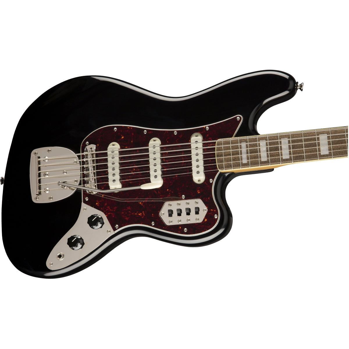 Đàn Guitar Bass 6-dây Squier Classic Vibe Bass VI, LRL FB, Black-Mai Nguyên Music