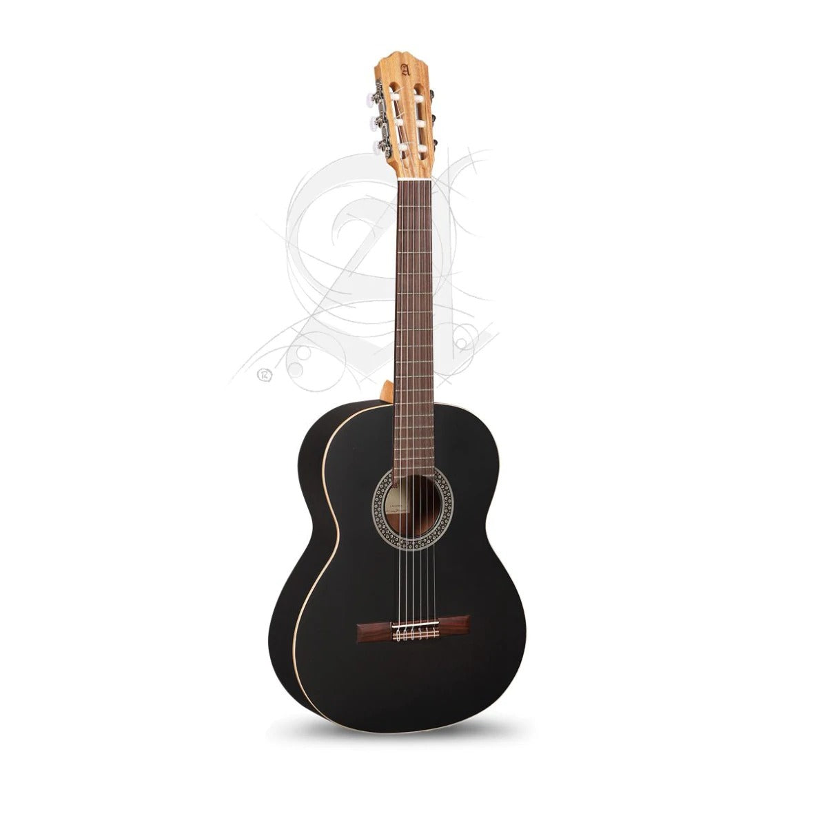 Đàn Guitar Classic Alhambra 1C Black Satin-Mai Nguyên Music