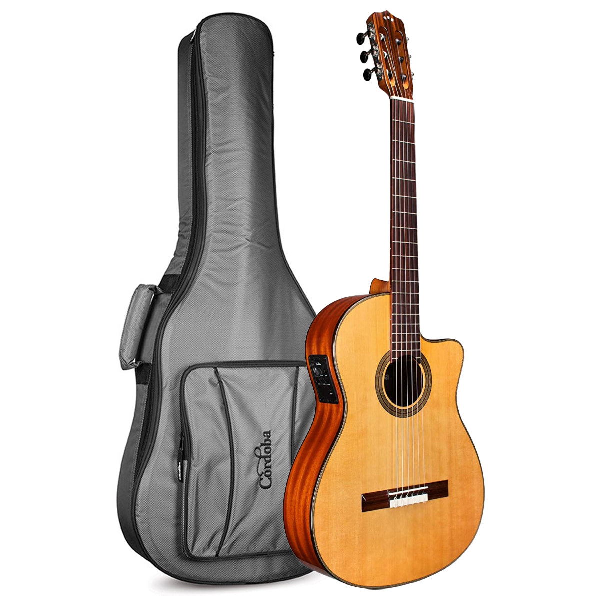 Đàn Guitar Classic Cordoba Fusion 12 Natural, Cedar w/Deluxe Gigbag-Mai Nguyên Music