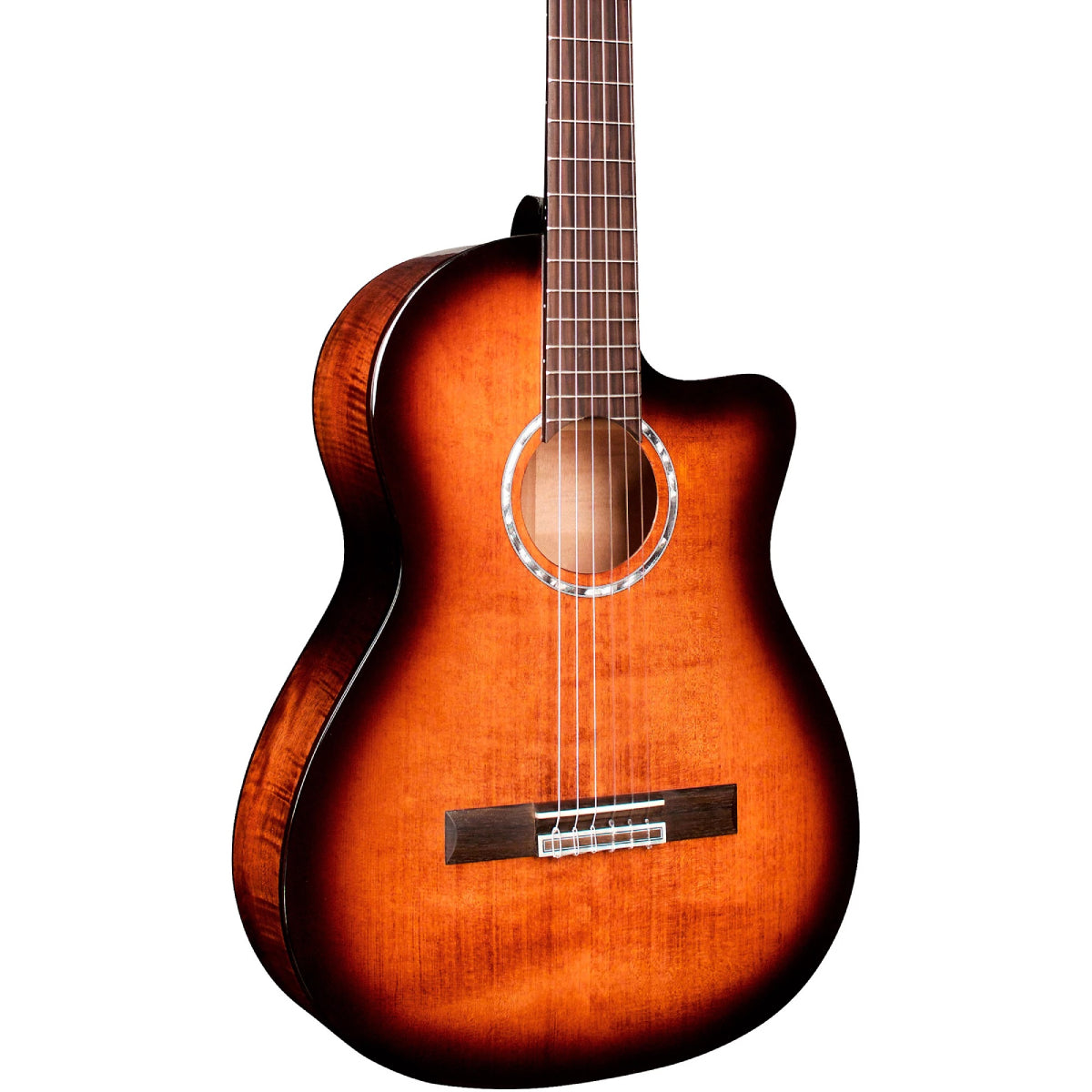 Đàn Guitar Classic Cordoba Fusion 5, Ember Burst-Mai Nguyên Music