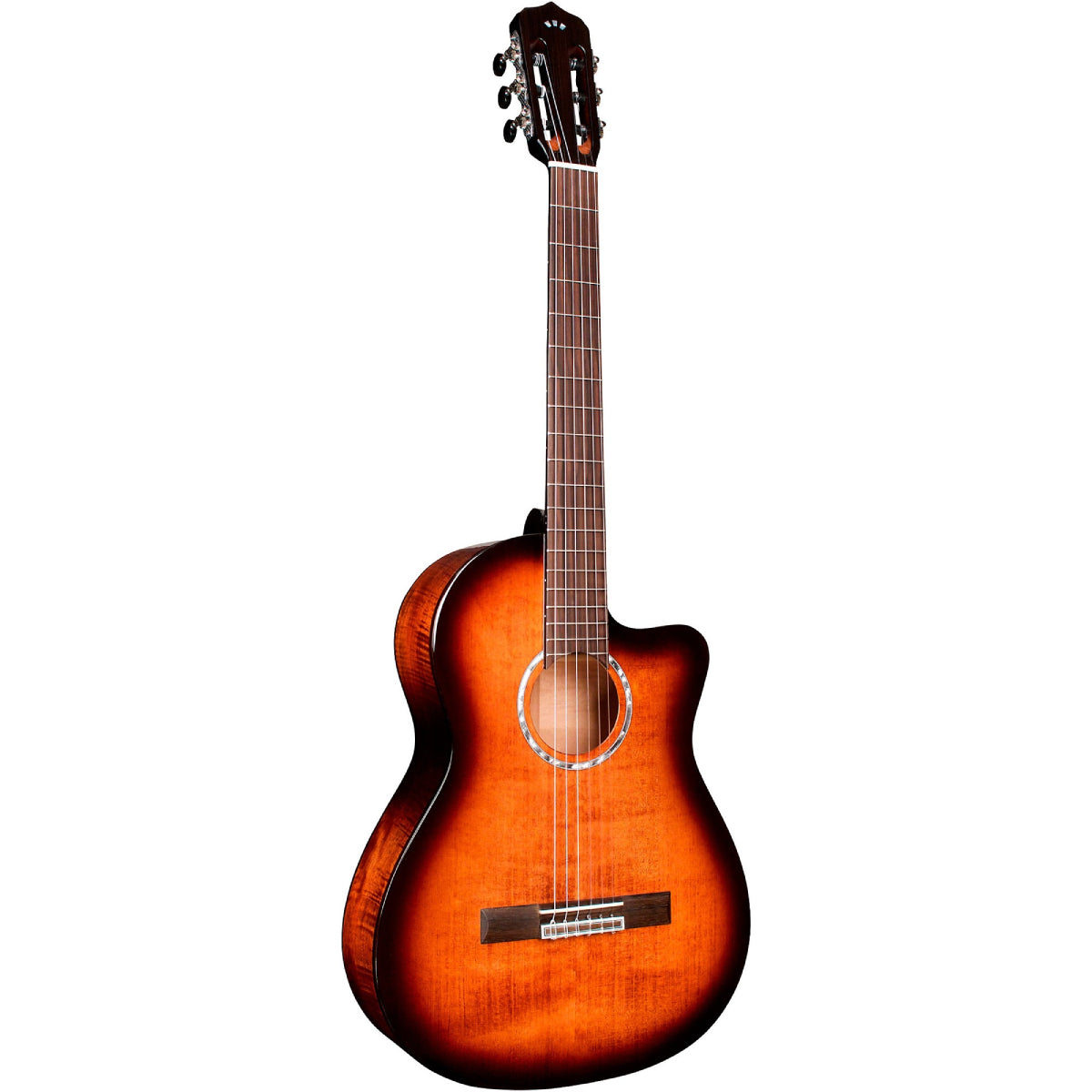 Đàn Guitar Classic Cordoba Fusion 5, Ember Burst-Mai Nguyên Music