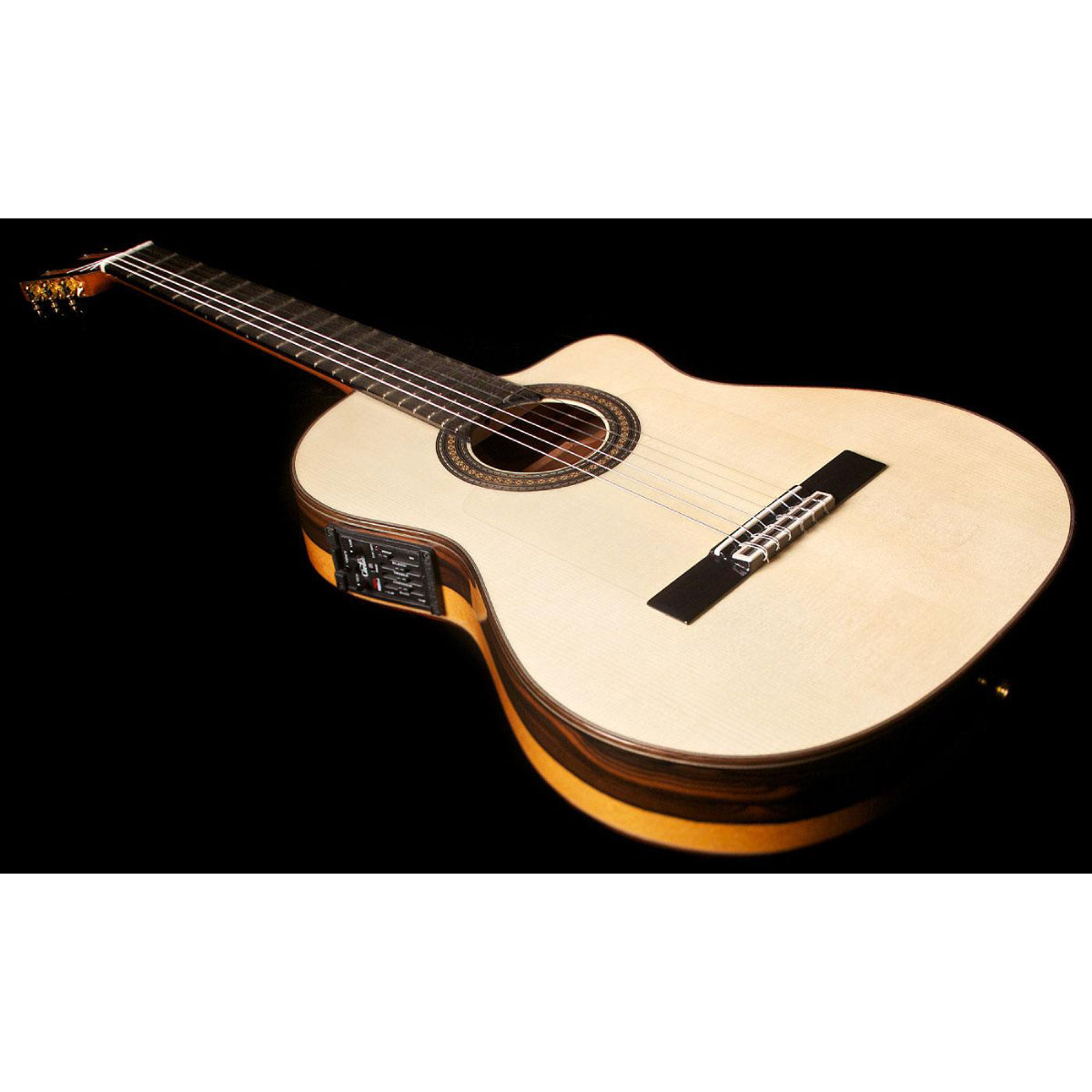 Đàn Guitar Classic Flamenco Cordoba 55FCE Negra w/Case-Mai Nguyên Music