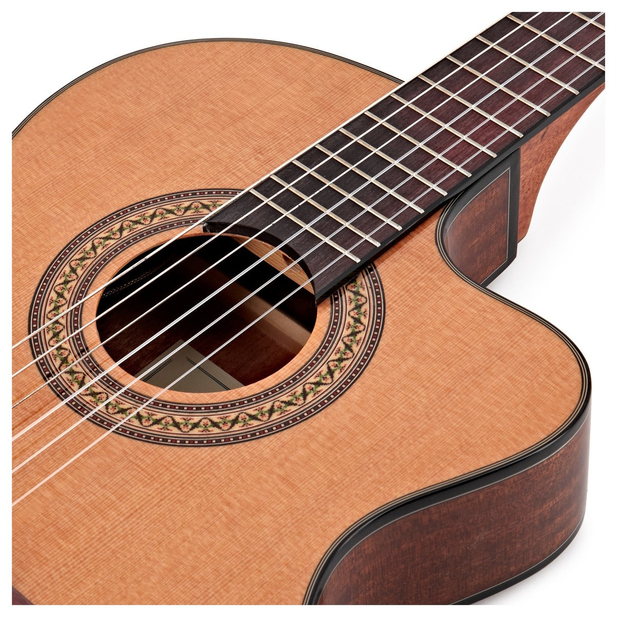 Đàn Guitar Classic Ibanez GA5TCE - Amber High Gloss-Mai Nguyên Music