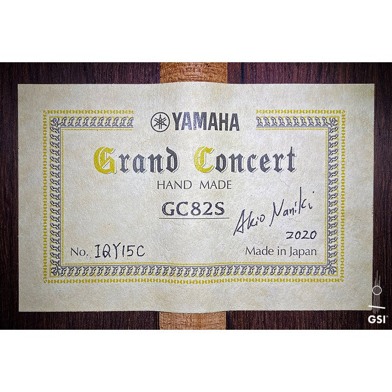 Đàn Guitar Classic Yamaha GC82S-Mai Nguyên Music