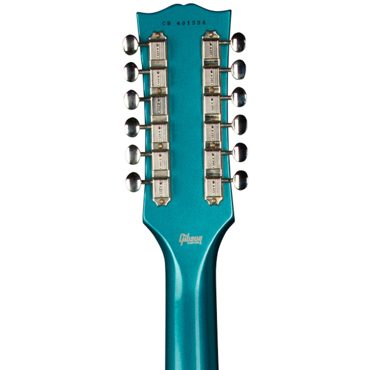 Đàn Guitar Điện 12-dây Gibson Historic Collection Custom 1965 Non-Reverse Firebird V 12-string Reissue - Aqua Mist VOS-Mai Nguyên Music
