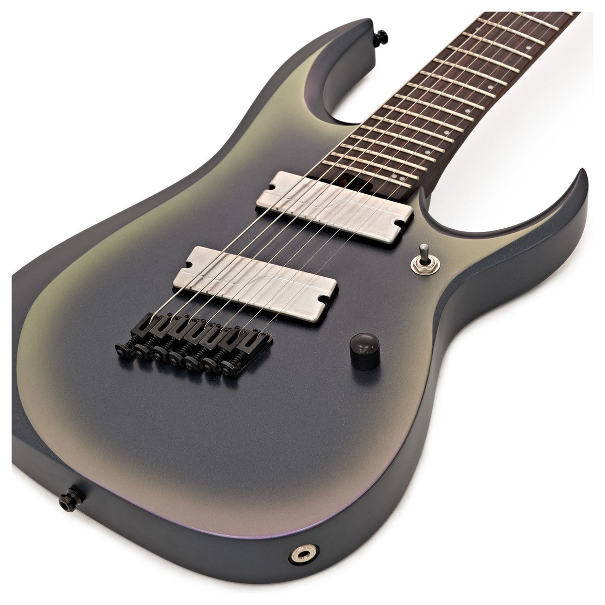Đàn Guitar Điện 7-dây Ibanez Axion Label RGD71ALMS, Black Aurora Burst Matte-Mai Nguyên Music