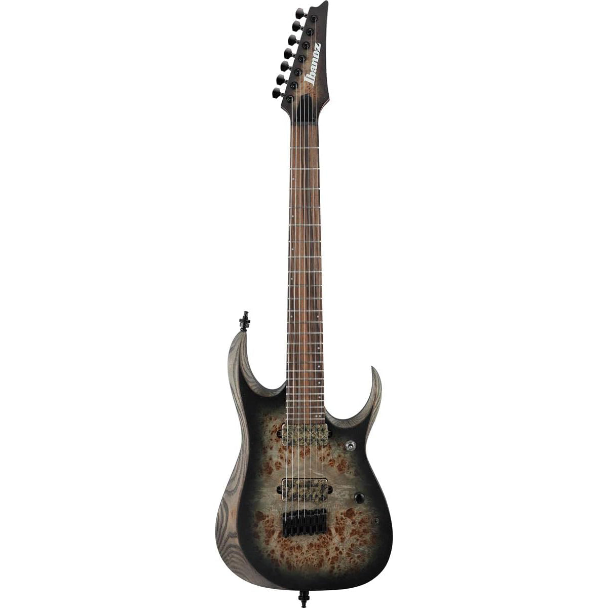 Đàn Guitar Điện 7-dây Ibanez Axion Label RGD71ALPA, Charcoal Burst Black Flat-Mai Nguyên Music