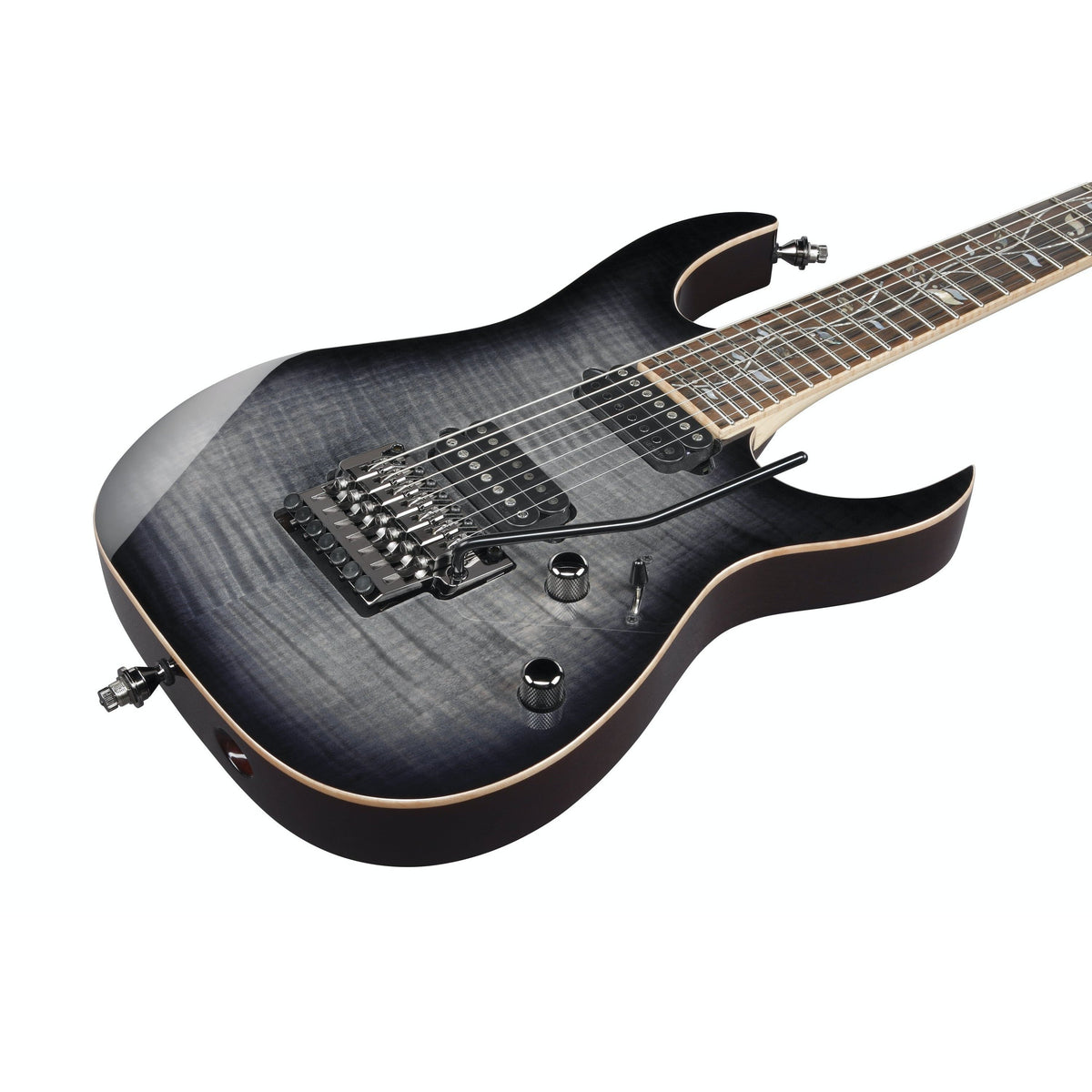Đàn Guitar Điện 7-dây Ibanez J Custom RG8527 - Black Rutile-Mai Nguyên Music