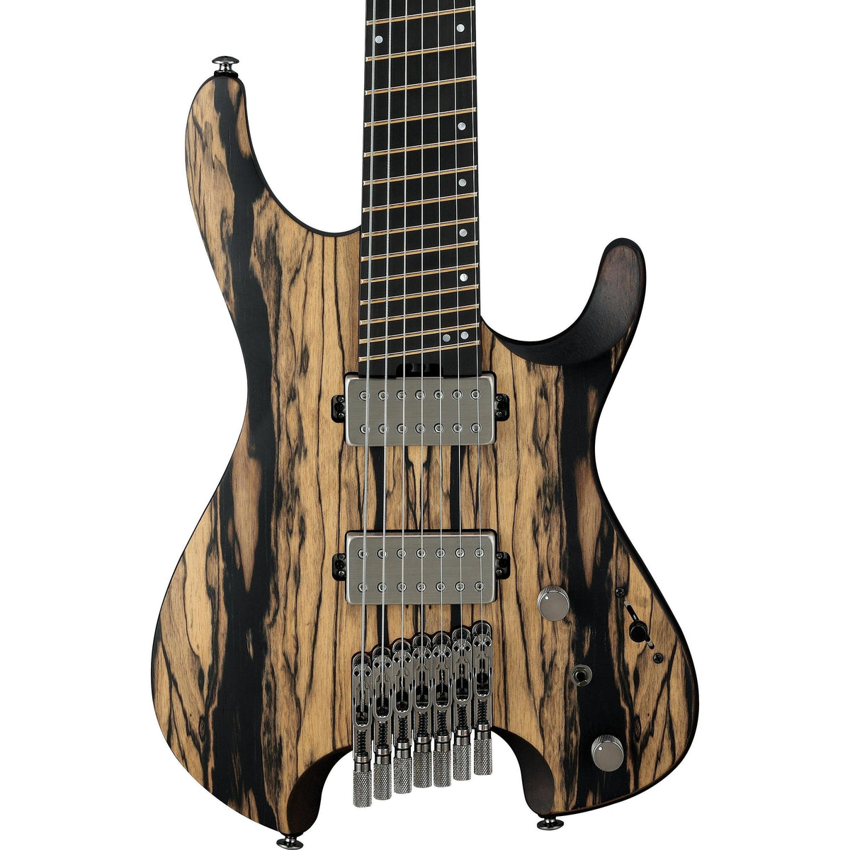 Đàn Guitar Điện 7-dây Ibanez QX527PE-NTF Headless - Natural Flat-Mai Nguyên Music