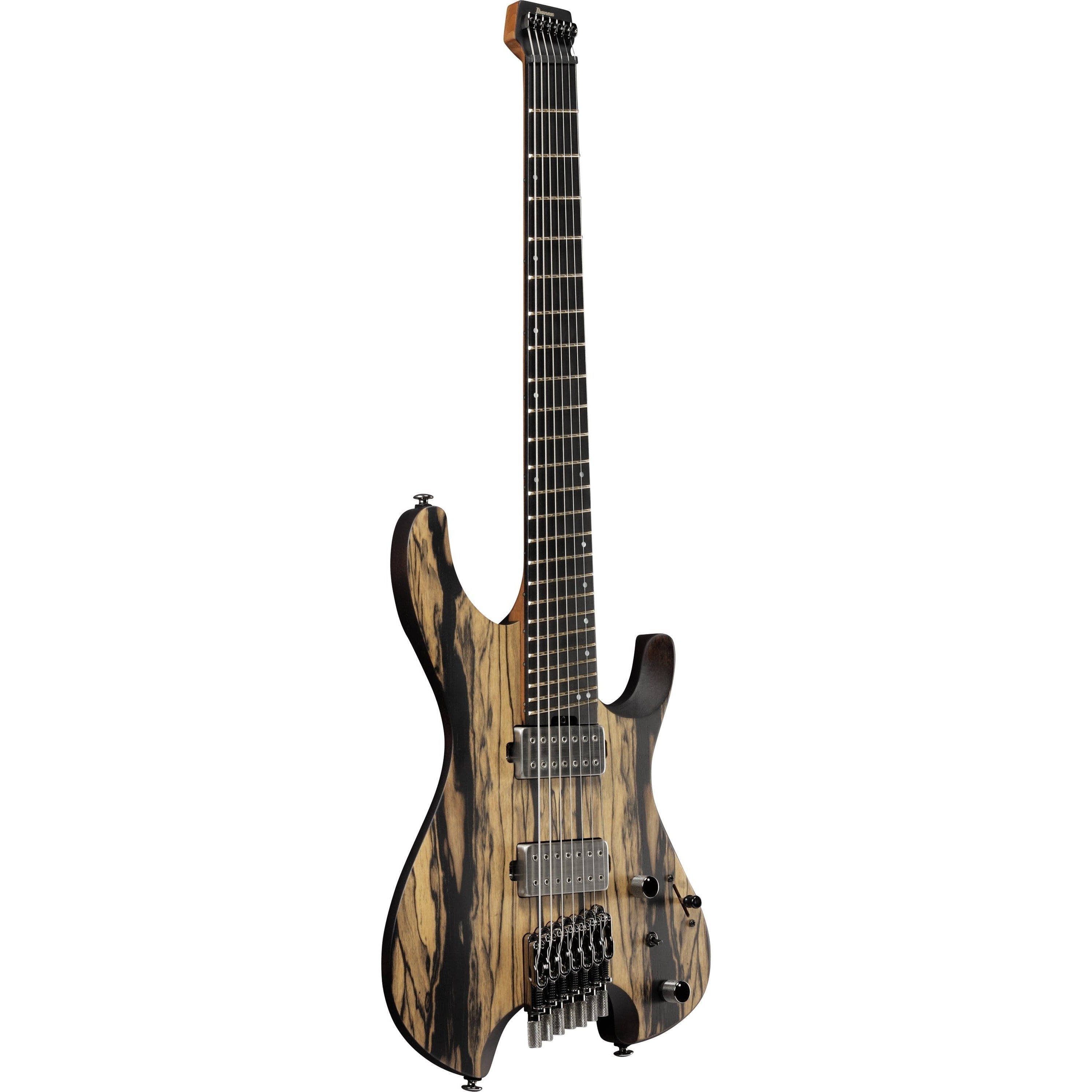 Đàn Guitar Điện 7-dây Ibanez QX527PE-NTF Headless, Natural Flat-Mai Nguyên Music