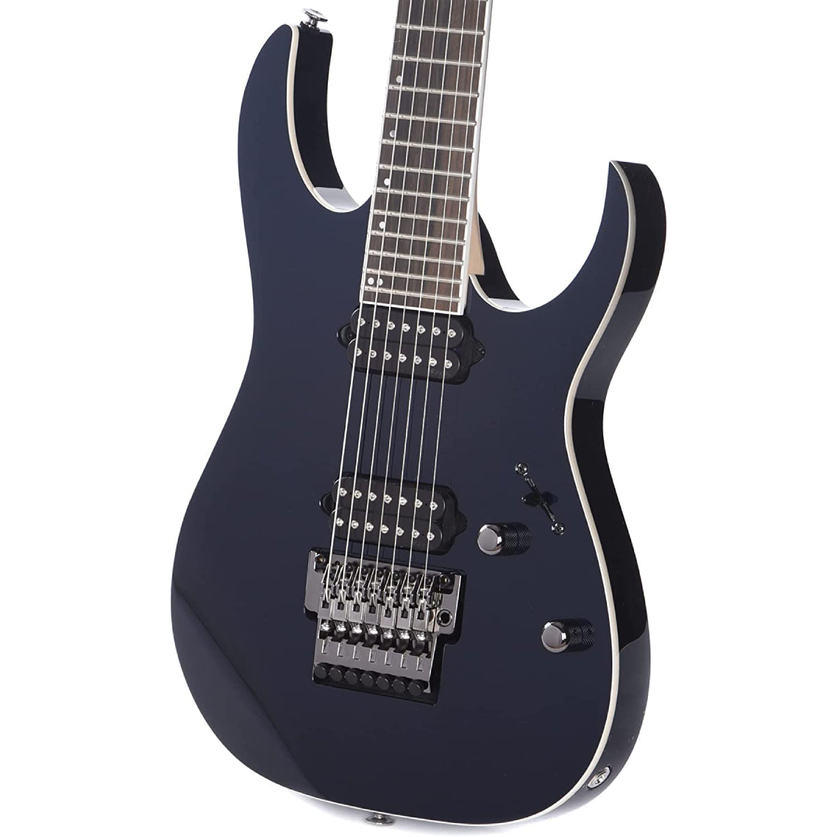 Đàn Guitar Điện 7-dây Ibanez RG Prestige RG2027XL w/Case, Dark Tide Blue-Mai Nguyên Music