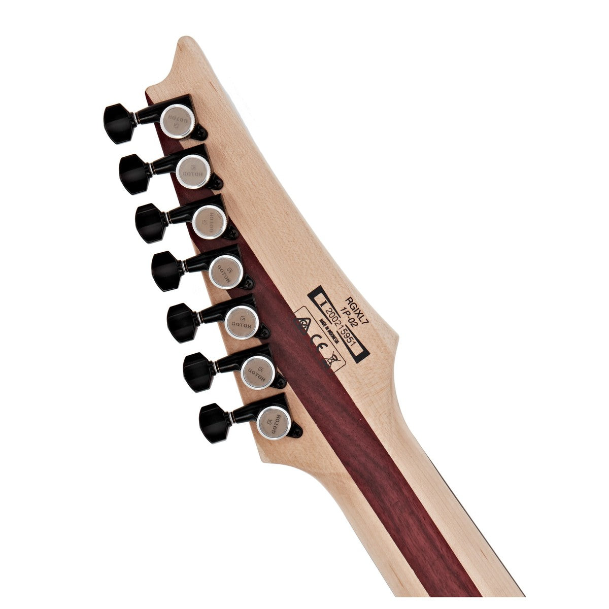 Đàn Guitar Điện 7-dây Ibanez RG Standard RGIXL7, Black Flat-Mai Nguyên Music