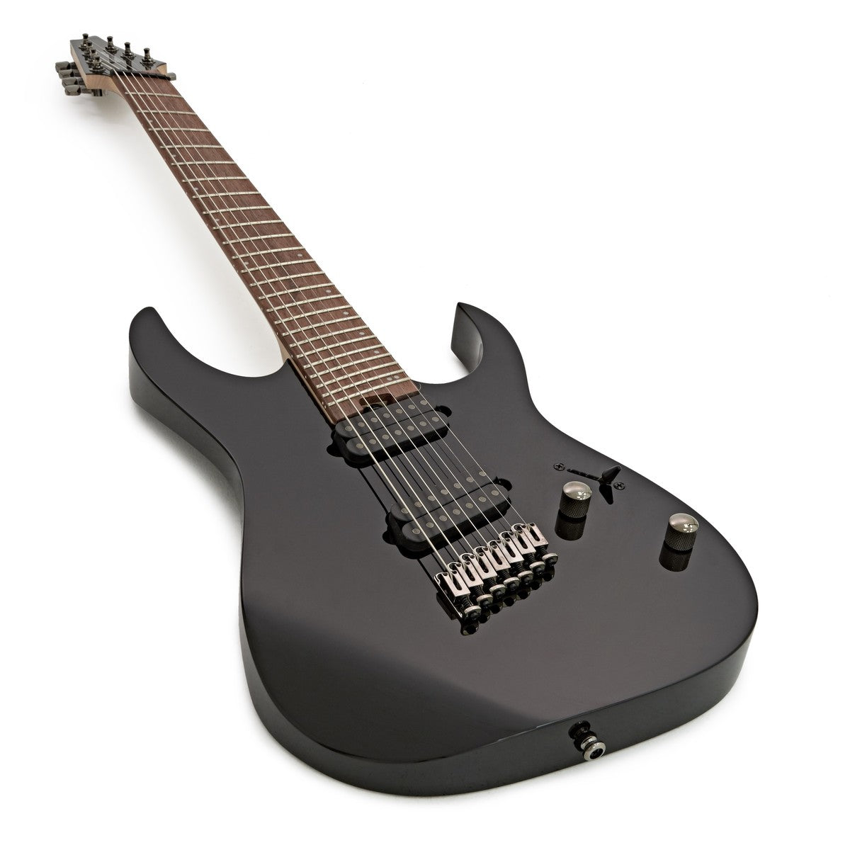 Đàn Guitar Điện 7-dây Ibanez RG Standard RGMS7, Black-Mai Nguyên Music