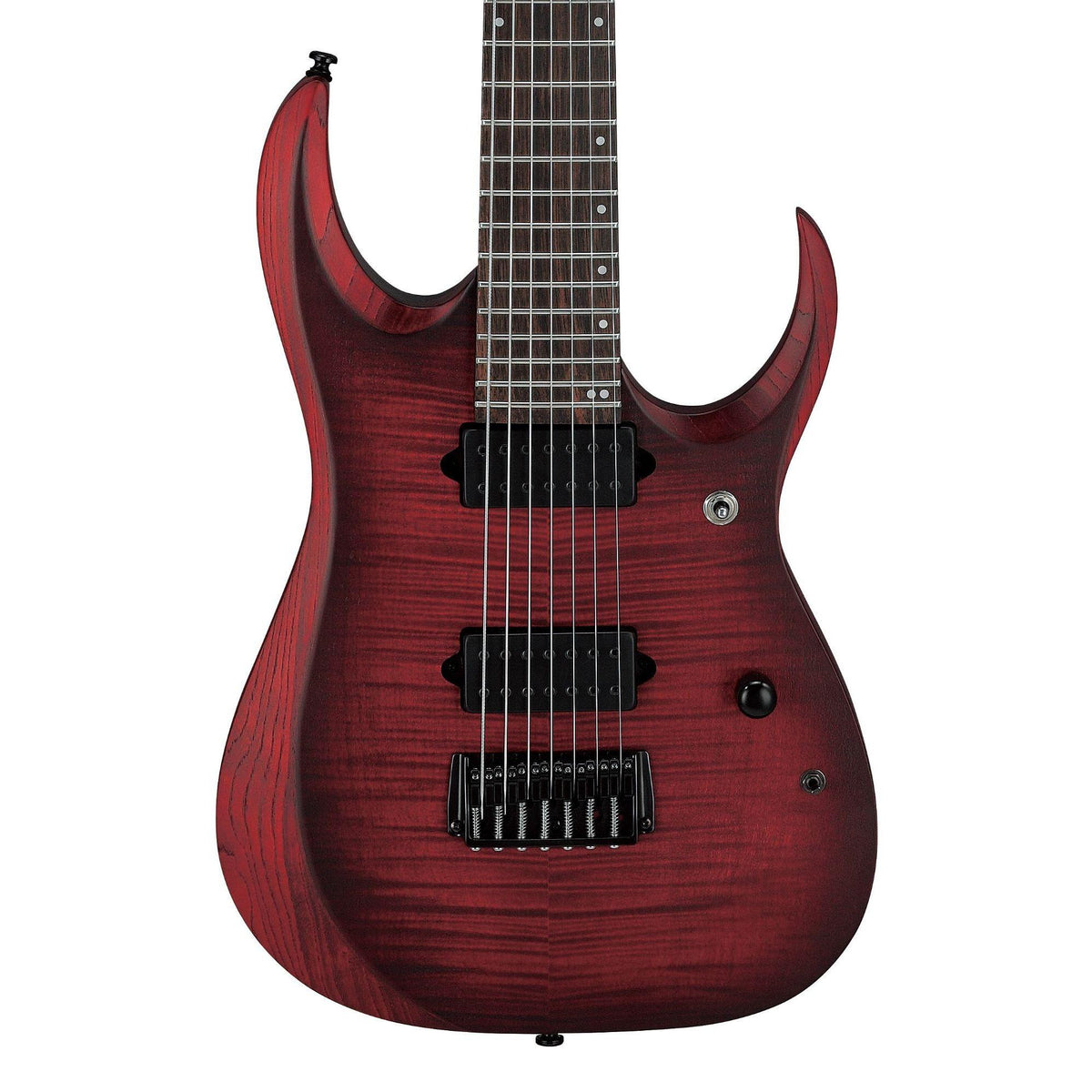 Đàn Guitar Điện 7-dây Ibanez Standard RGD721FA - Stained Wine Red Burst Flat-Mai Nguyên Music