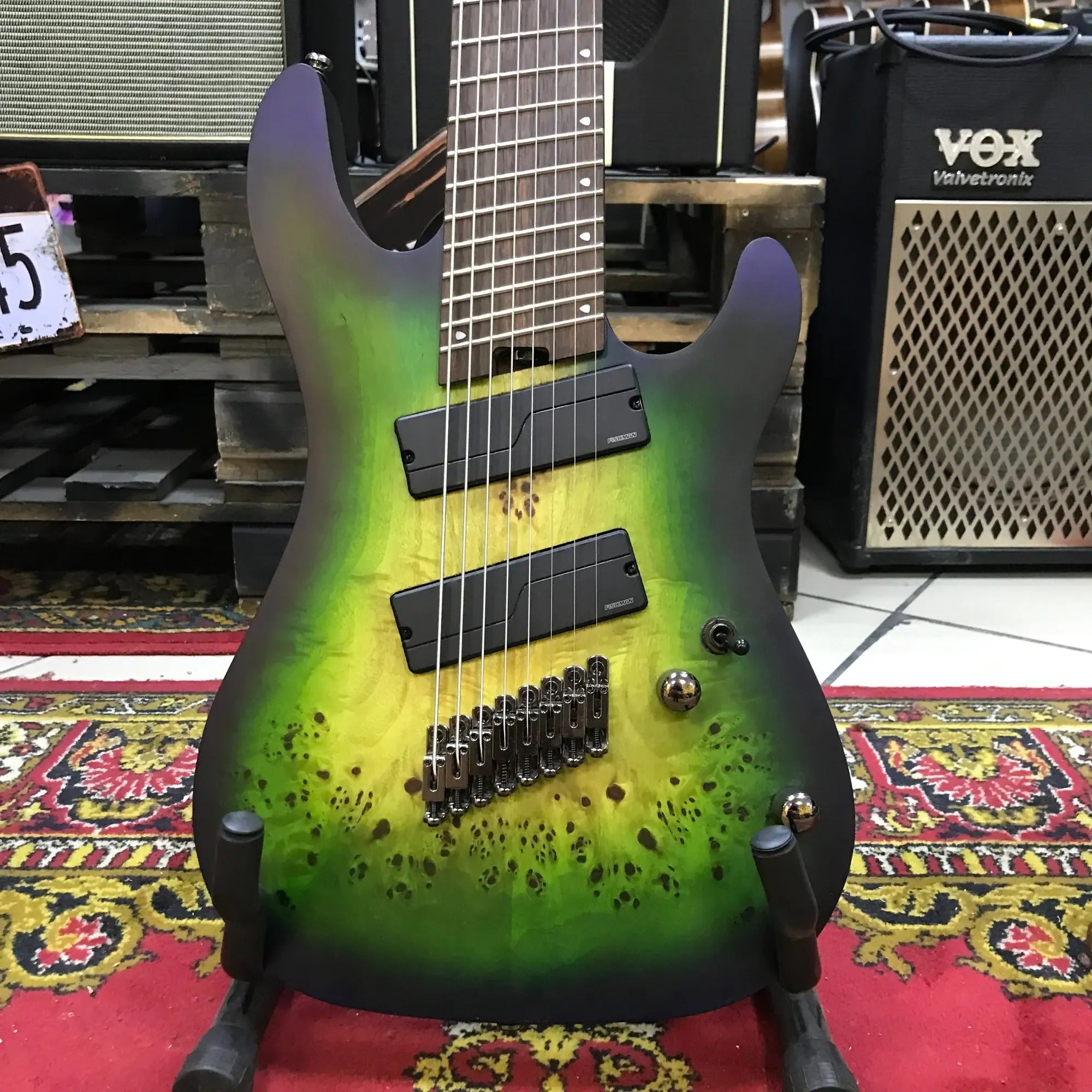 Đàn Guitar Điện 8-dây Cort KX508 Multi Scale II-Mai Nguyên Music