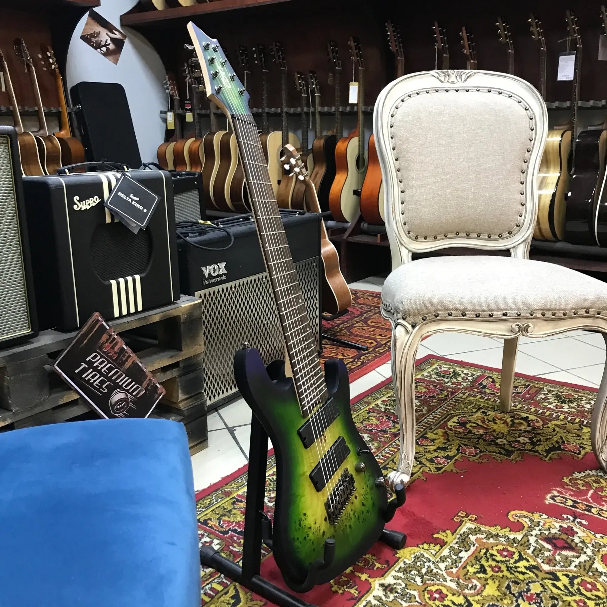 Đàn Guitar Điện 8-dây Cort KX508 Multi Scale II-Mai Nguyên Music