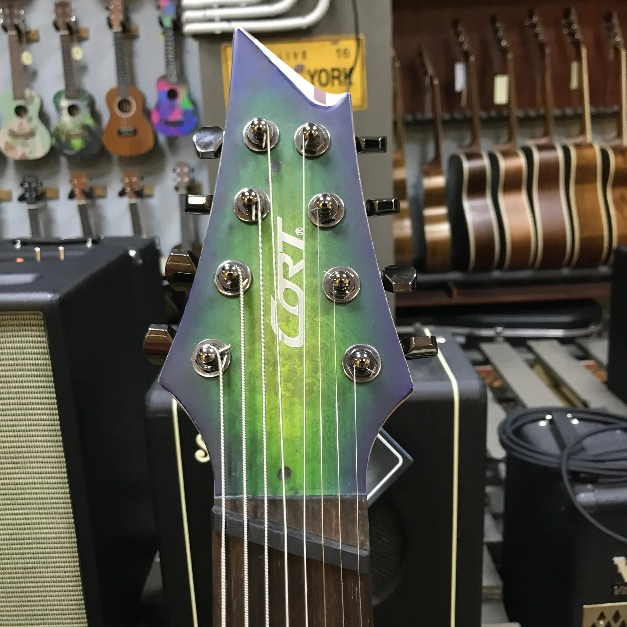 Đàn Guitar Điện 8-dây Cort KX508 Multi Scale II-Mai Nguyên Music