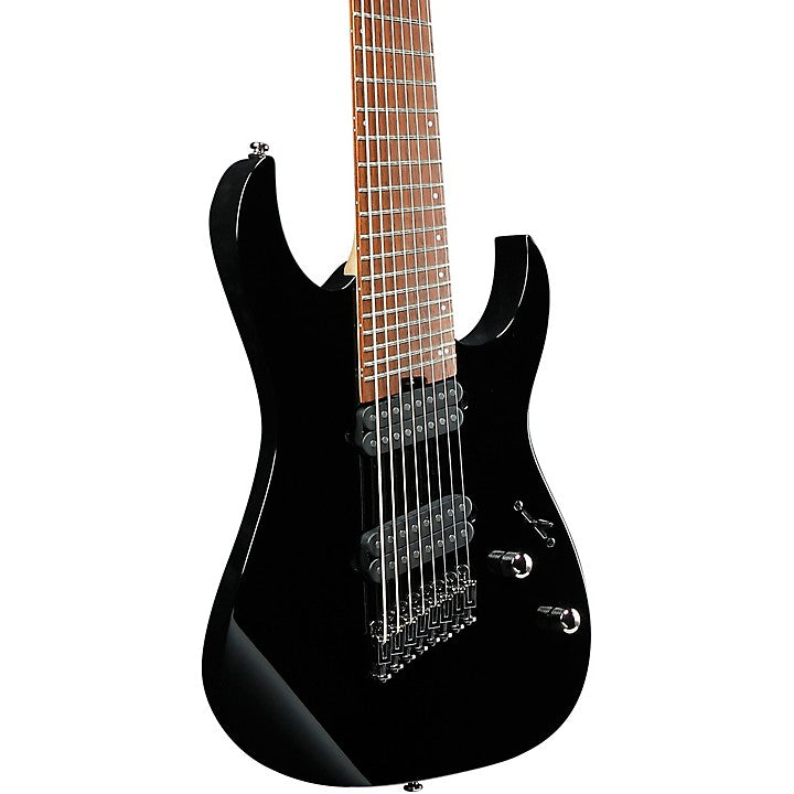 Đàn Guitar Điện 8-dây Ibanez RG Standard RGMS8, Black-Mai Nguyên Music