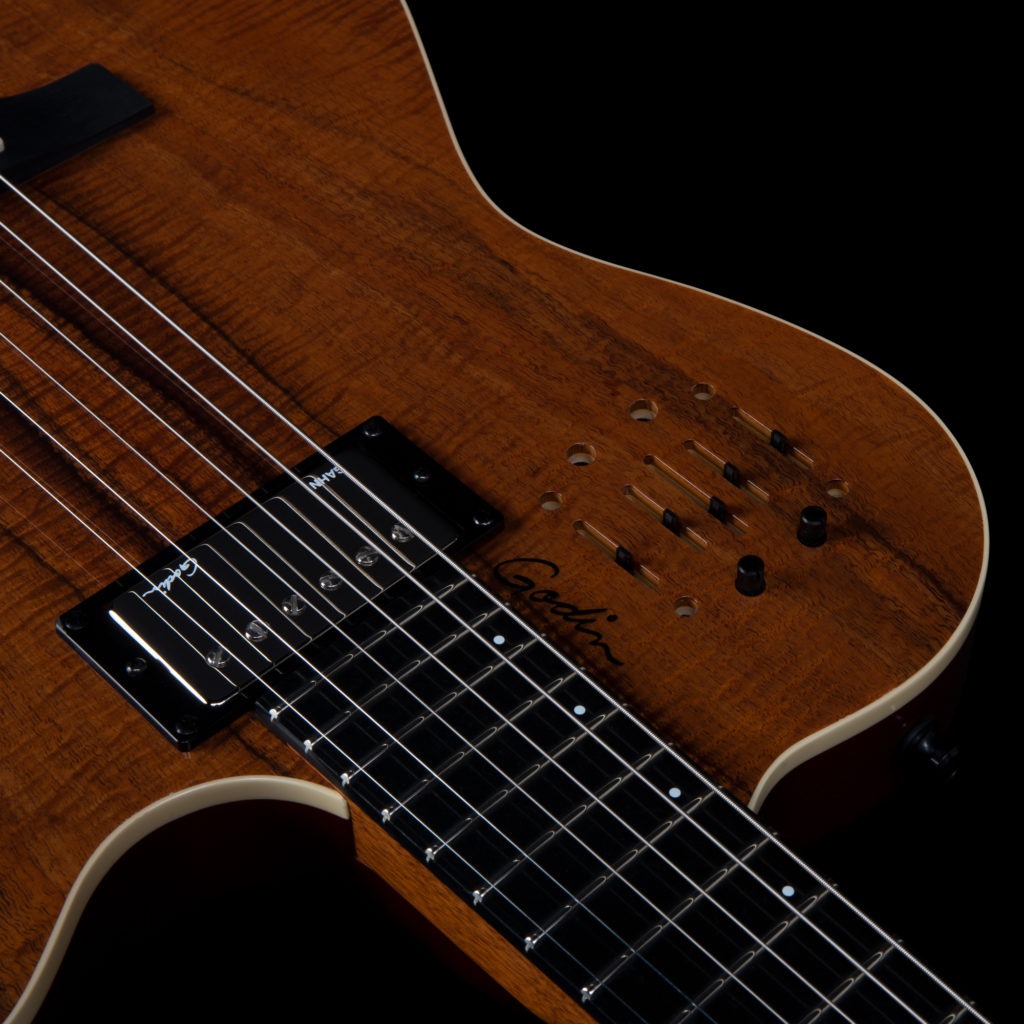 Đàn Guitar Điện Baritone Silent Godin A6 Ultra-Mai Nguyên Music