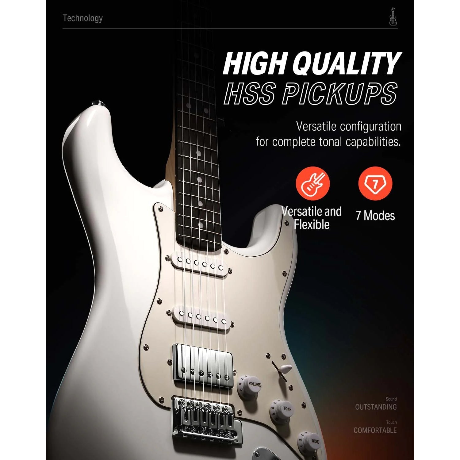 Đàn Guitar Điện Donner DST-152 Combo-Mai Nguyên Music