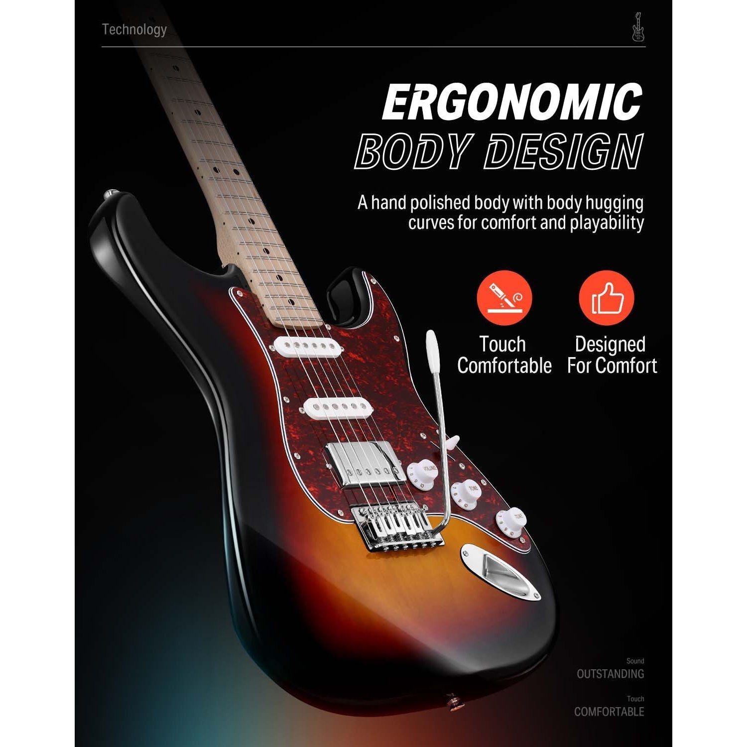 Đàn Guitar Điện Donner DST-152 Combo-Mai Nguyên Music