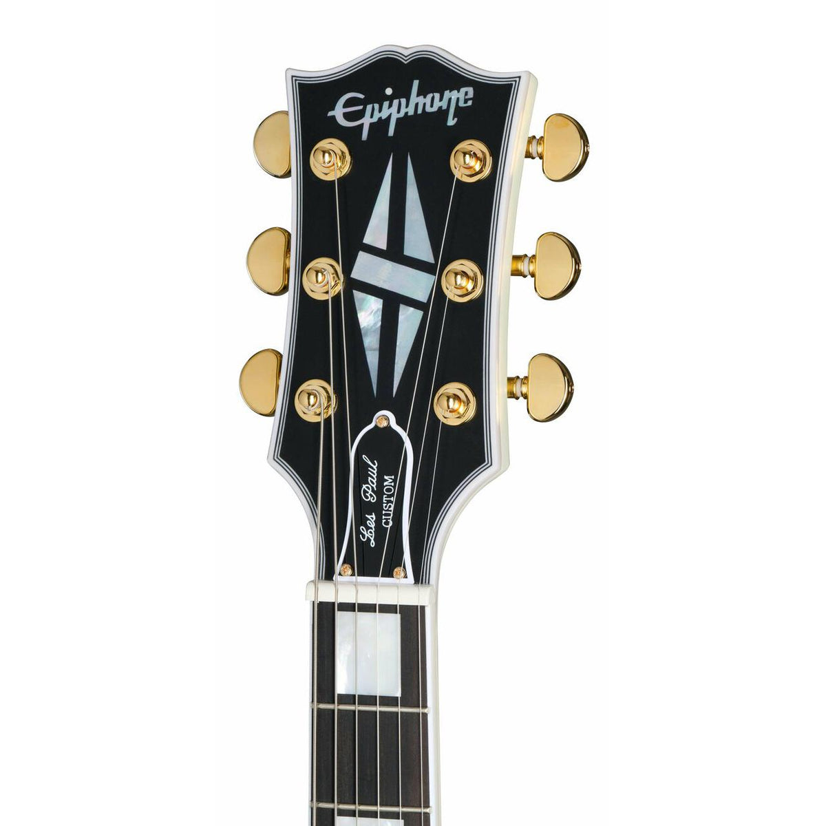 Đàn Guitar Điện Epiphone Inspired By Gibson Custom 1963 Les Paul SG Custom - Classic White Vos-Mai Nguyên Music