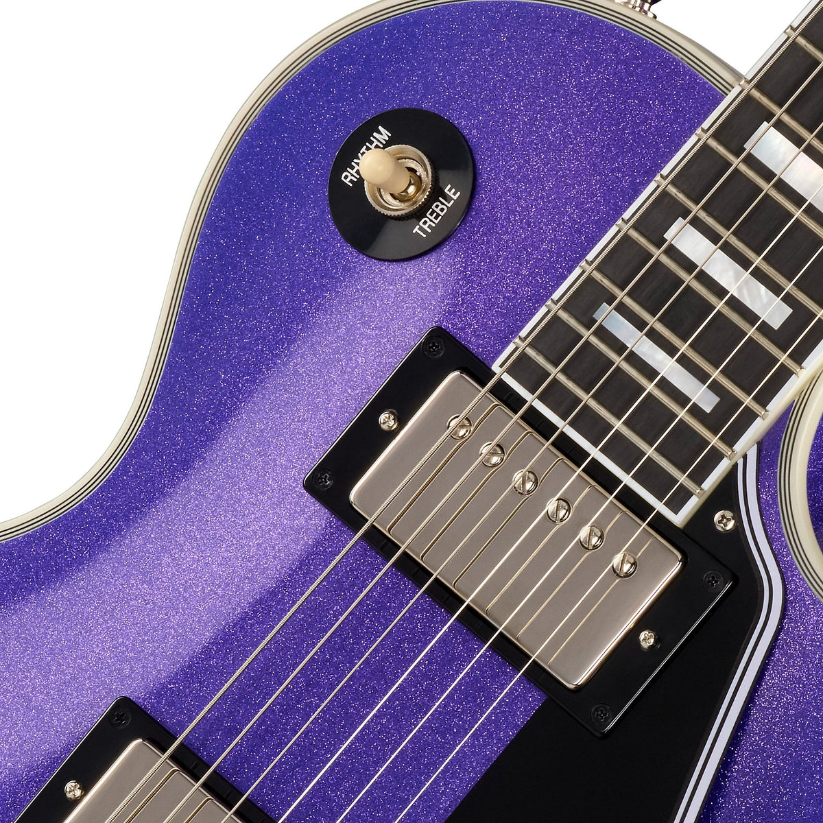 Đàn Guitar Điện Epiphone Inspired By Gibson Custom Les Paul Custom-Mai Nguyên Music