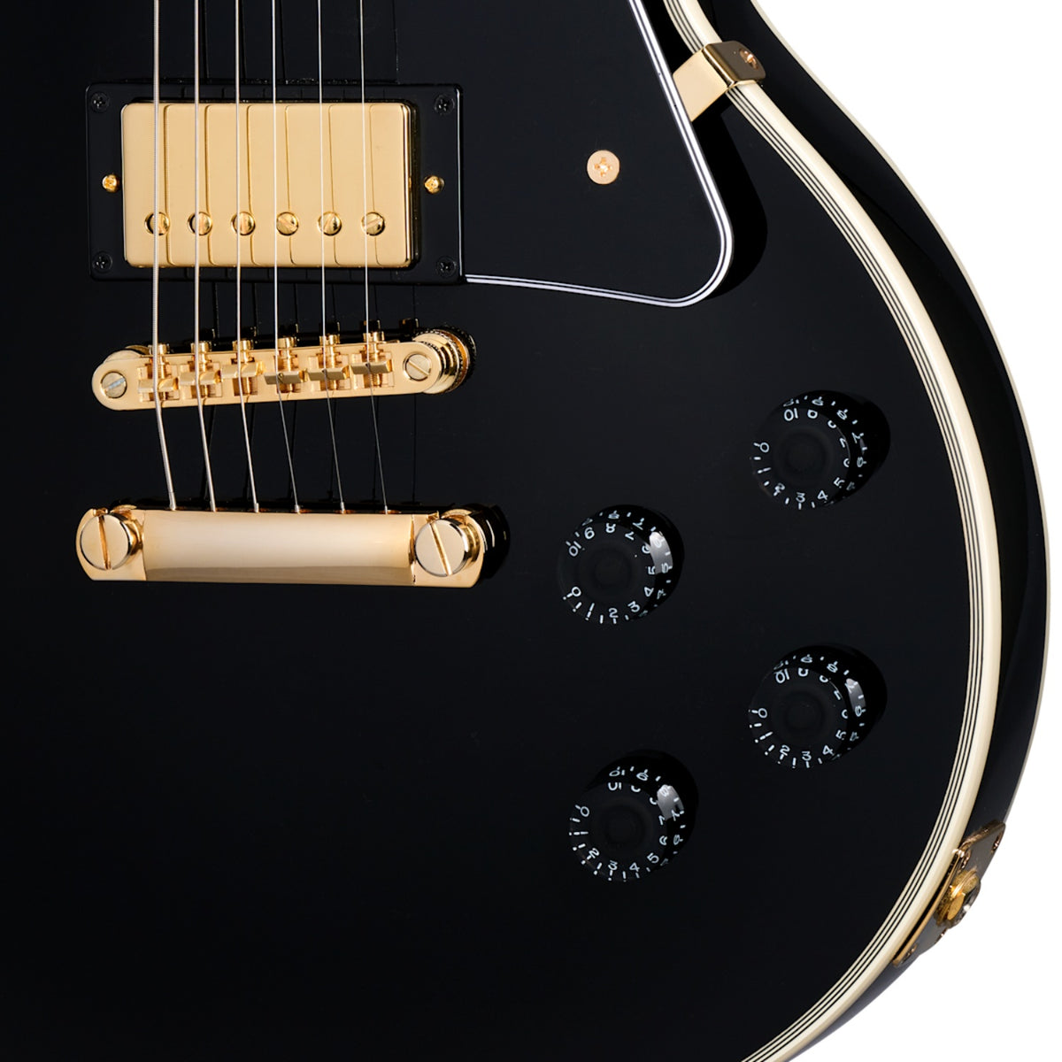 Đàn Guitar Điện Epiphone Inspired By Gibson Custom Les Paul Custom-Mai Nguyên Music