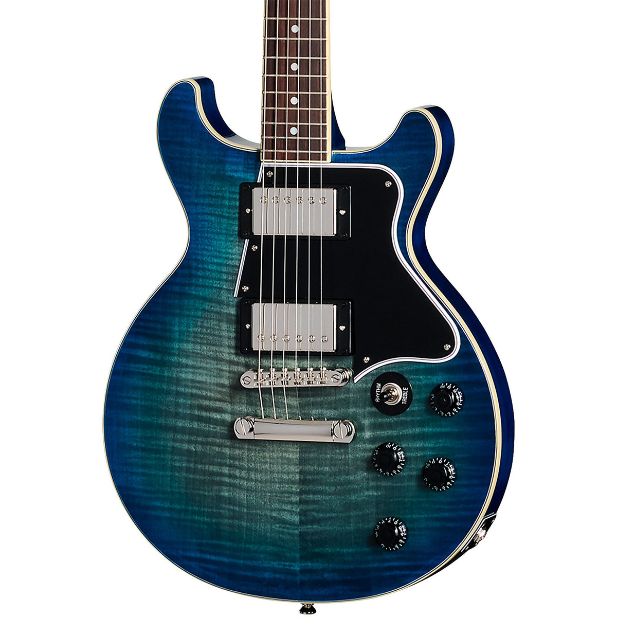 Đàn Guitar Điện Epiphone Inspired By Gibson Les Paul Special Double Cut Figured-Mai Nguyên Music