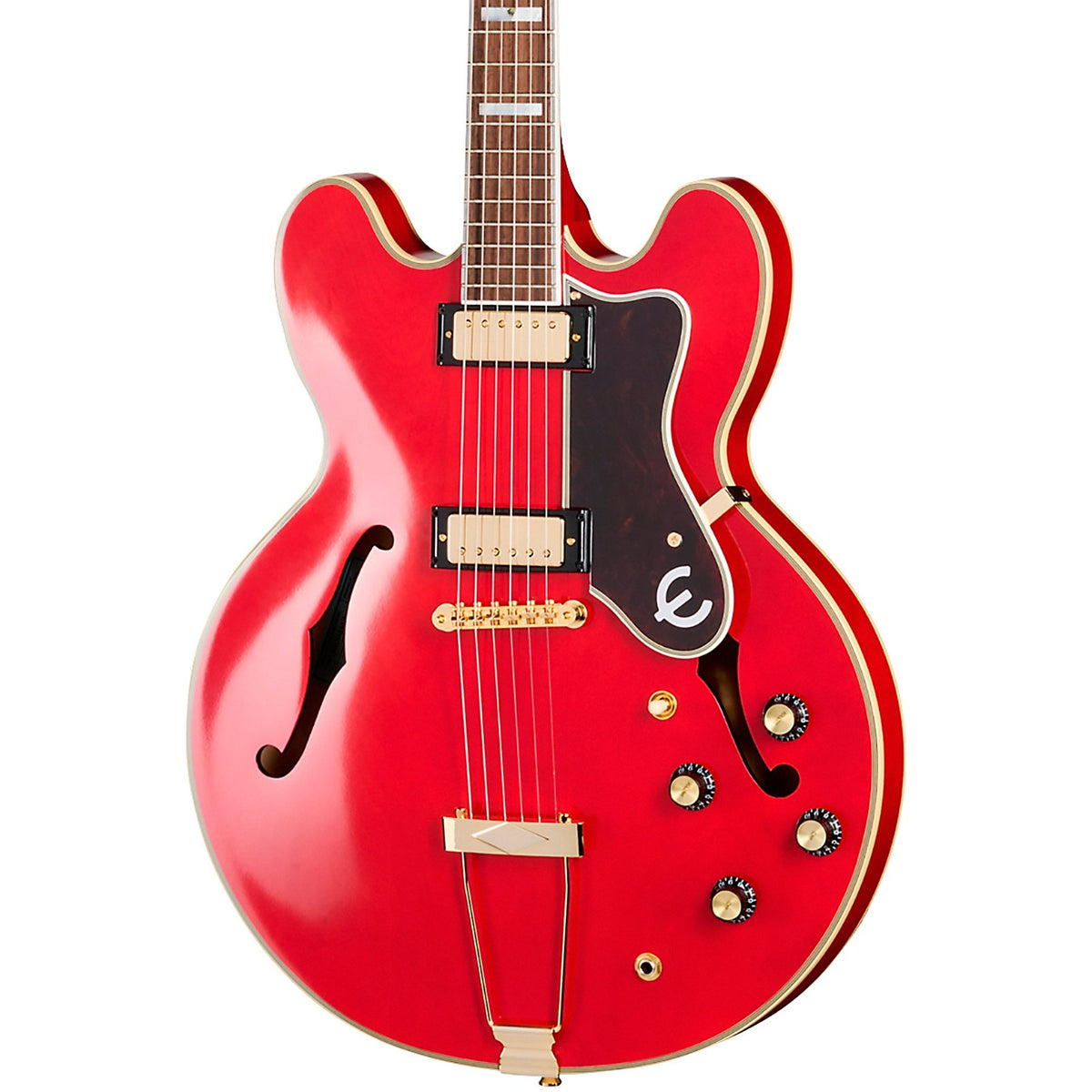 Đàn Guitar Điện Epiphone Masterbilt Gem Archer Sheraton Artist Semi-Hollowbody - Cherry Red