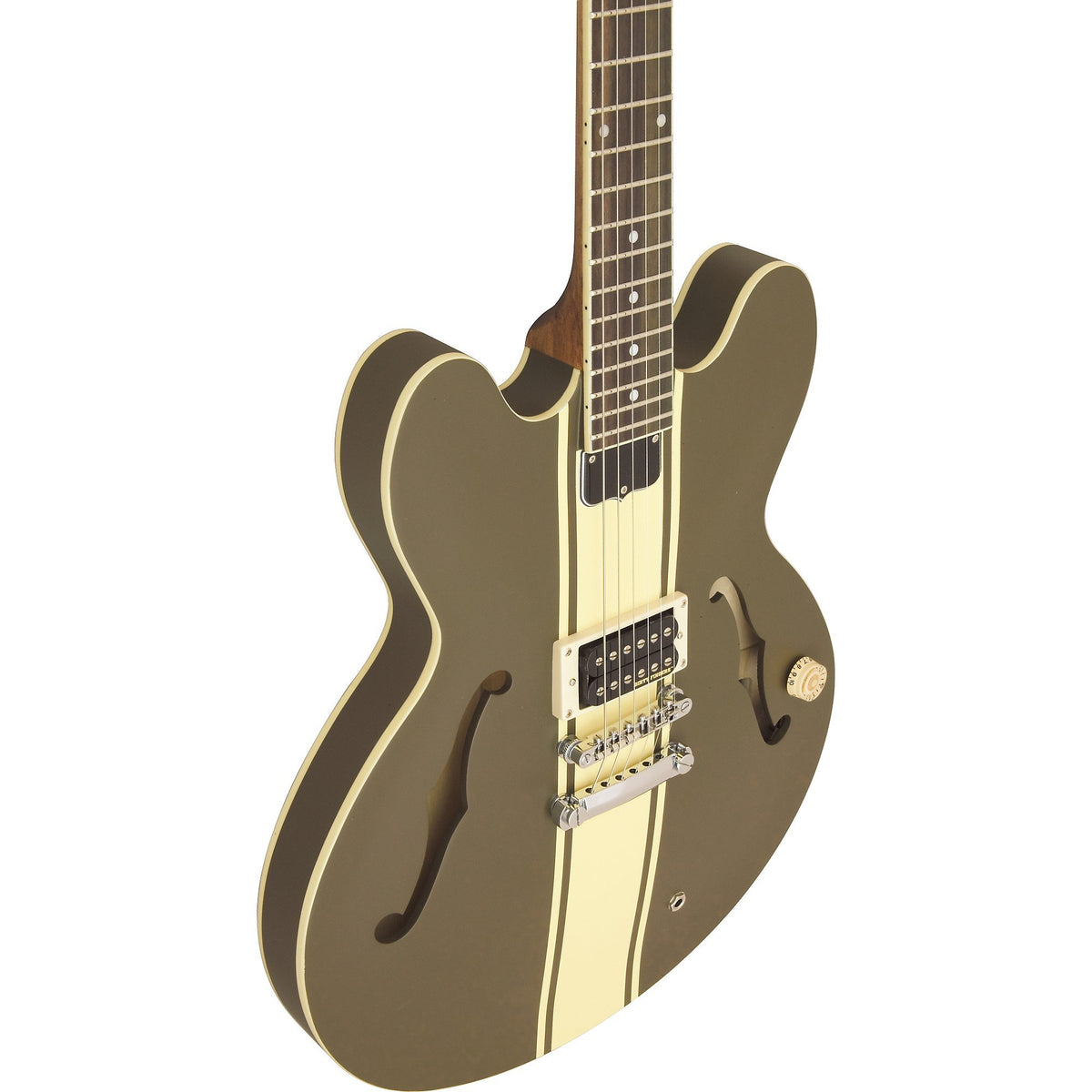Đàn Guitar Điện Epiphone Tom Delonge ES-333 Semi-Hollow - Brown-Mai Nguyên Music