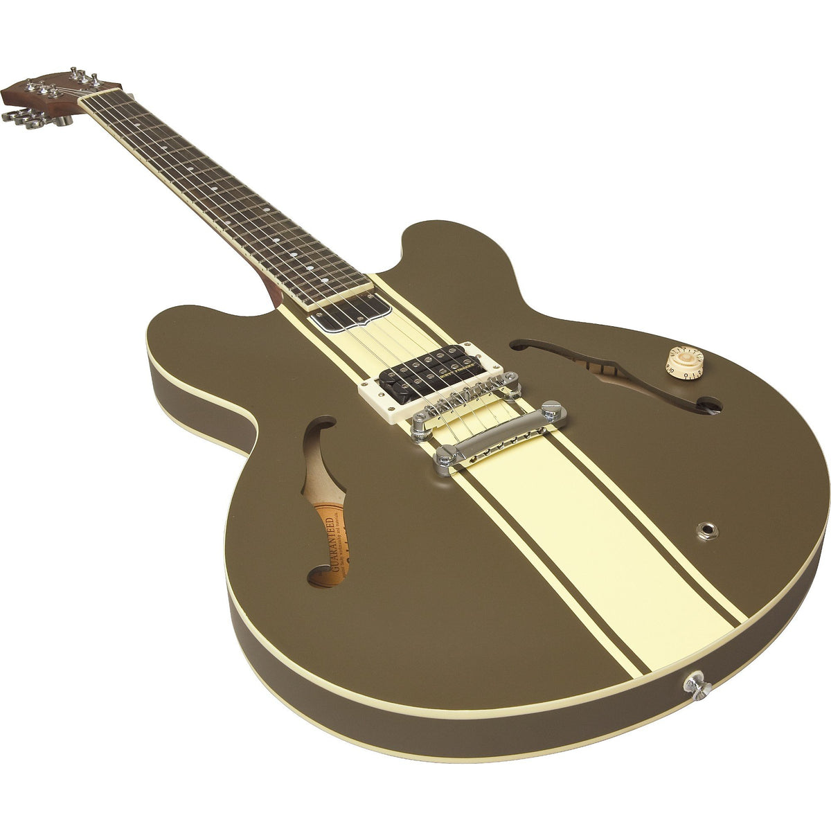 Đàn Guitar Điện Epiphone Tom Delonge ES-333 Semi-Hollow - Brown-Mai Nguyên Music