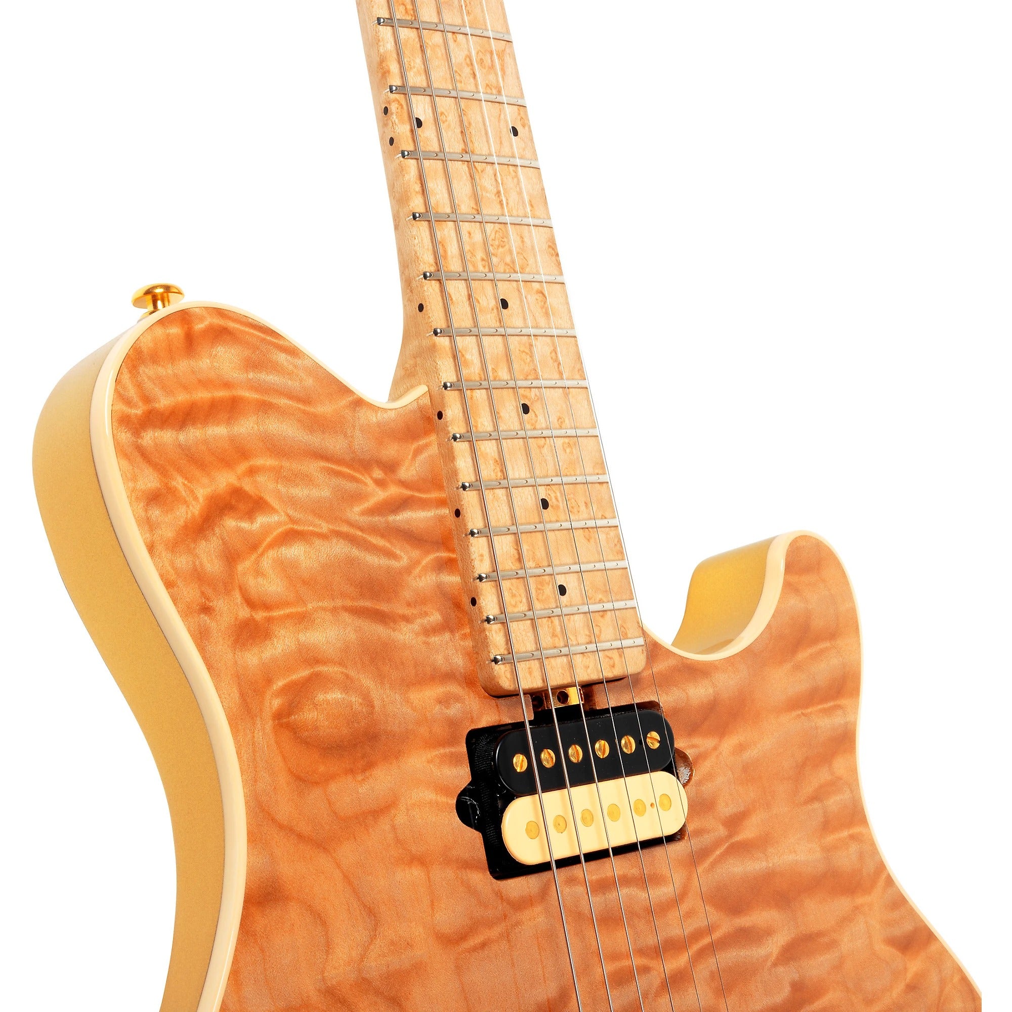 Đàn Guitar Điện Ernie Ball Music Man Axis Premium One Piece Quilt Top-Mai Nguyên Music