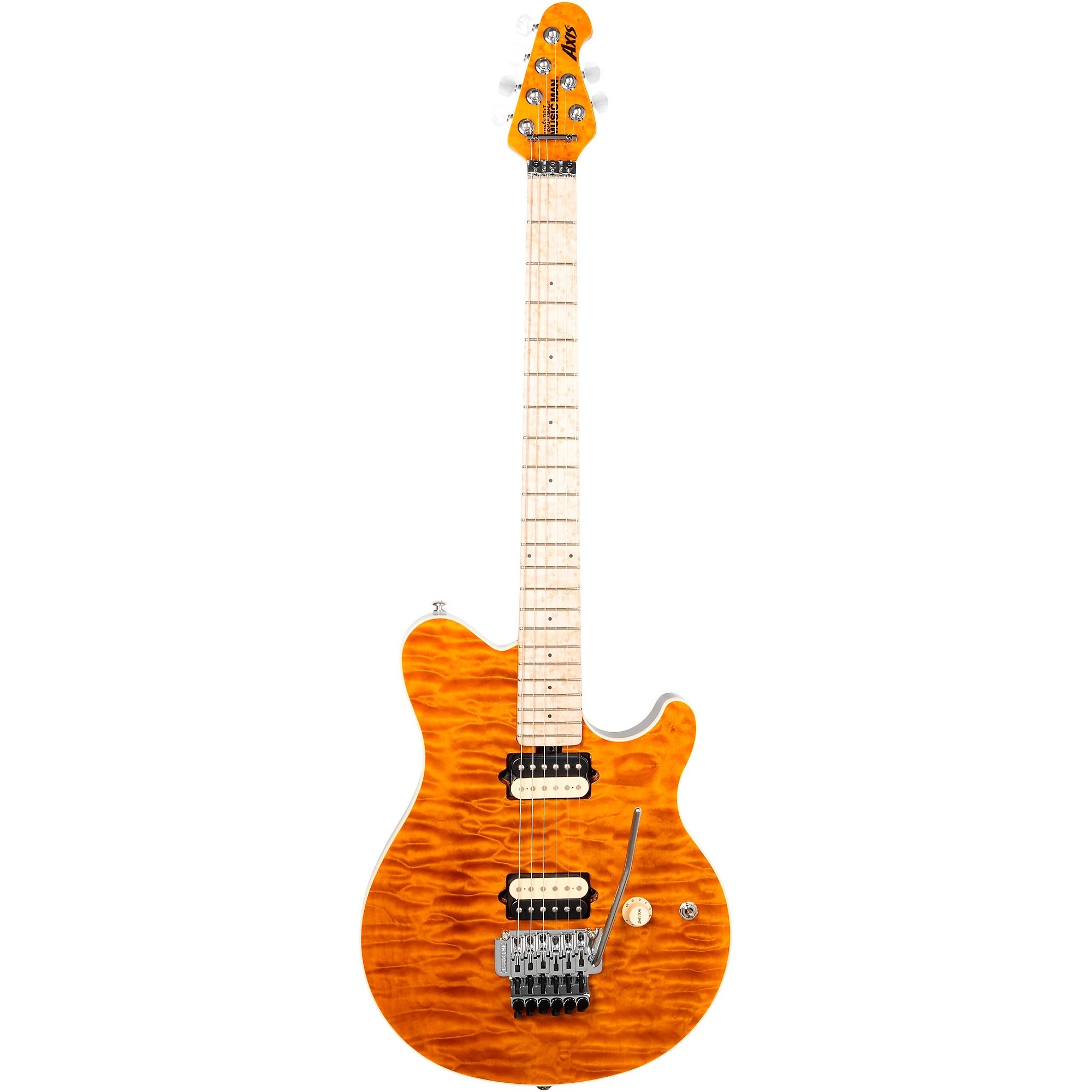 Đàn Guitar Điện Ernie Ball Music Man Axis Premium One Piece Quilt Top-Mai Nguyên Music