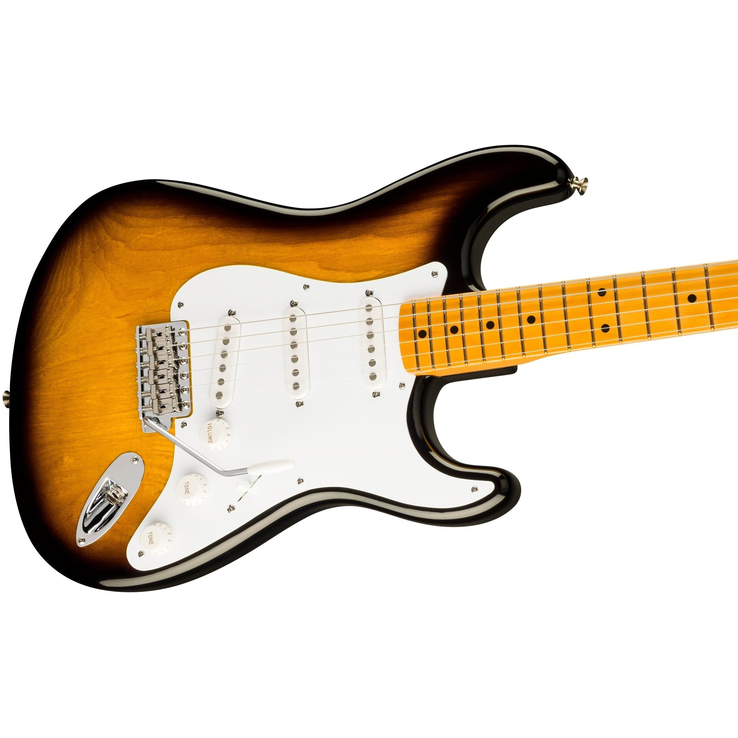 Đàn Guitar Điện Fender 70th Anniversary American Vintage II 1954 Stratocaster - 2-Color Sunburst, Maple Fingerboard-Mai Nguyên Music