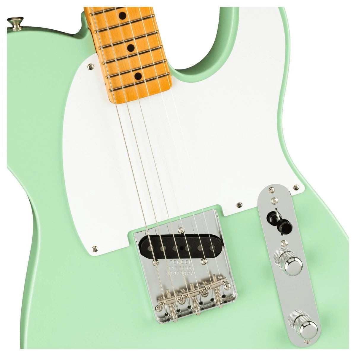 Đàn Guitar Điện Fender 70th Anniversary Esquire, Maple Fingerboard, Surf Green-Mai Nguyên Music