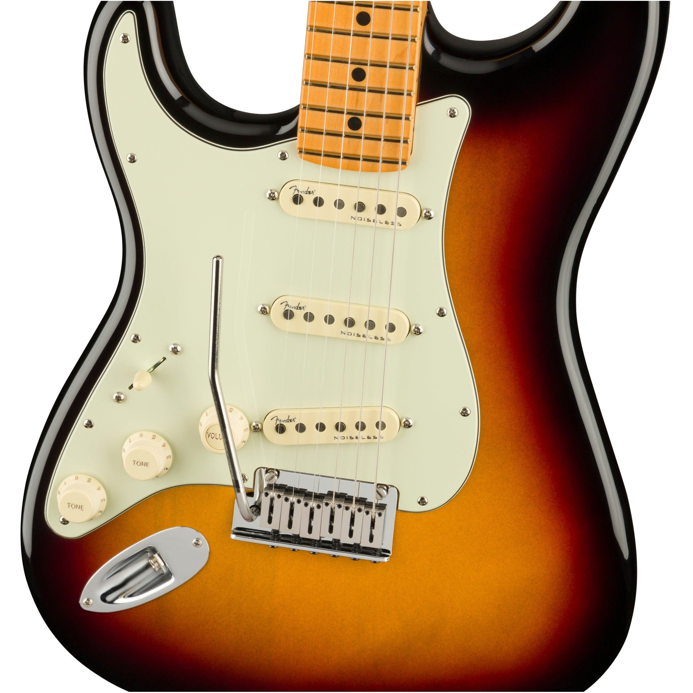 Đàn Guitar Điện Fender American Ultra Stratocaster Left-Hand, Maple Fingerboard-Mai Nguyên Music