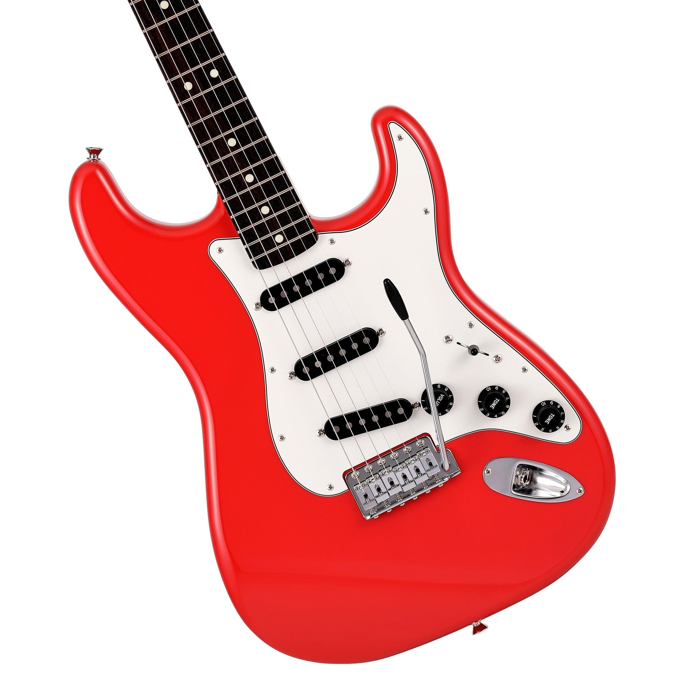 Đàn Guitar Điện Fender Made in Japan Limited International Color Stratocaster, Rosewood Fingerboard-Mai Nguyên Music