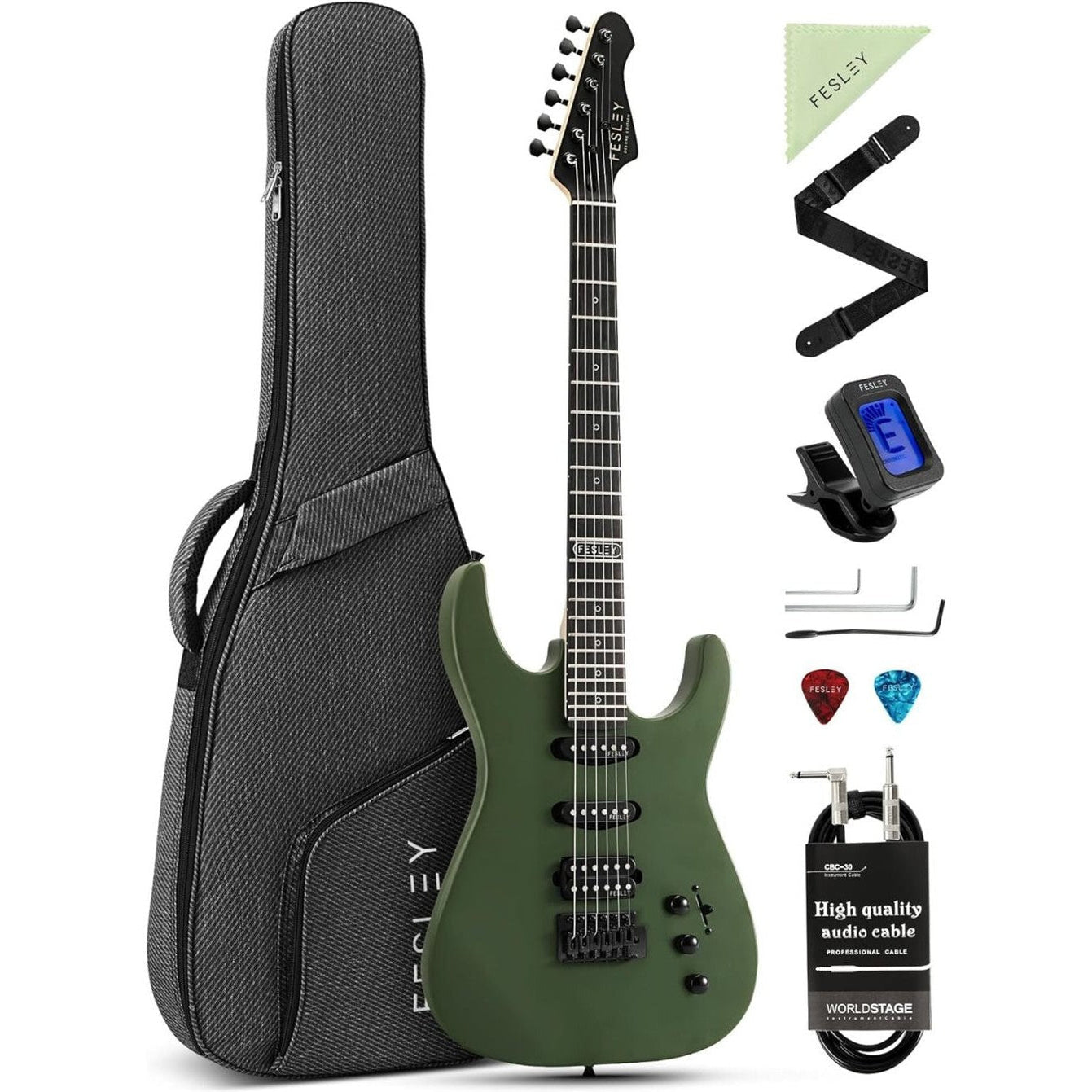 Đàn Guitar Điện Fesley FST400M-Mai Nguyên Music