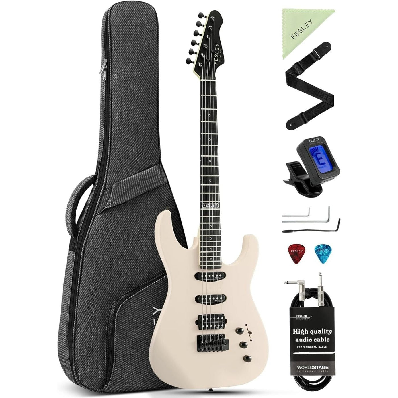 Đàn Guitar Điện Fesley FST400M-Mai Nguyên Music