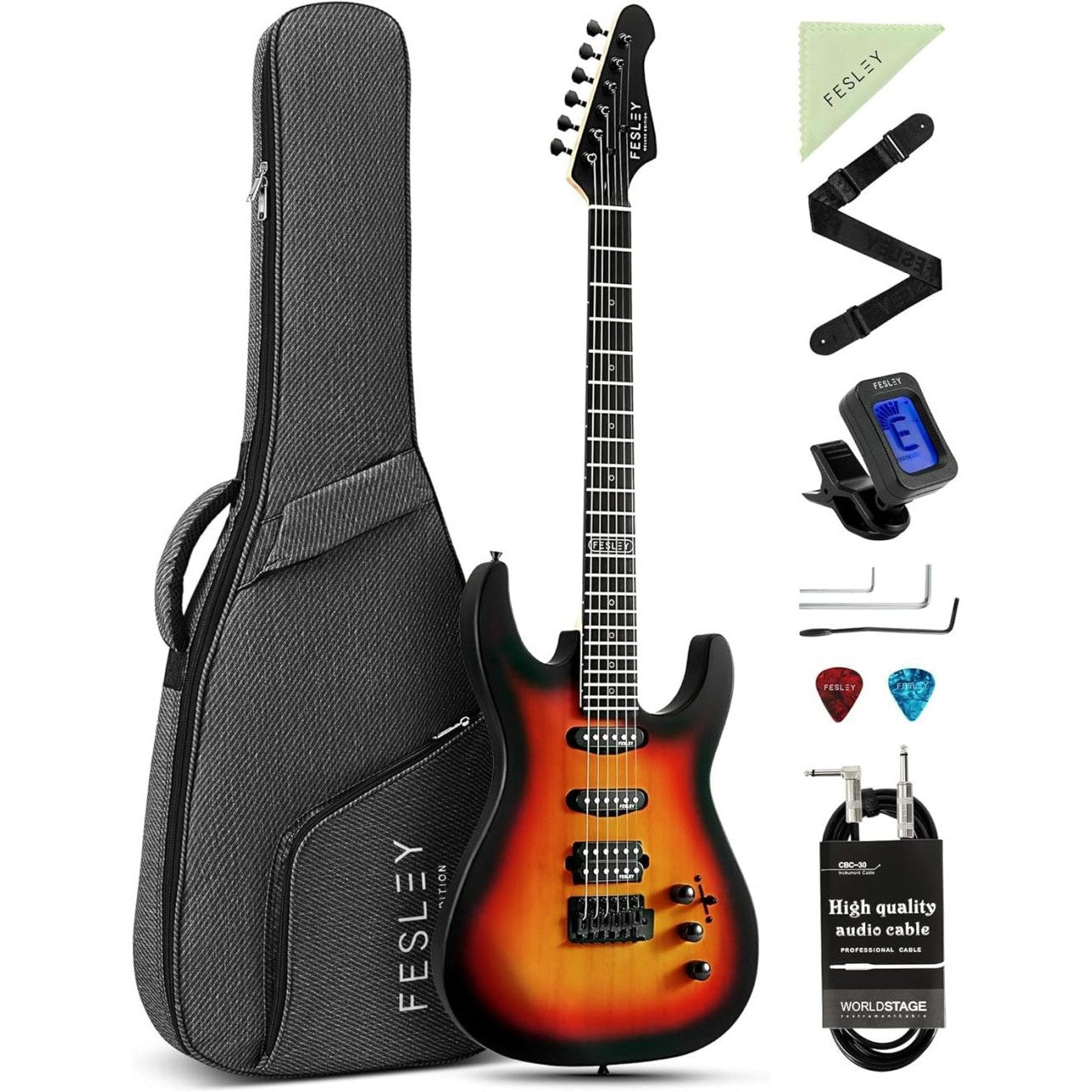 Đàn Guitar Điện Fesley FST400M-Mai Nguyên Music