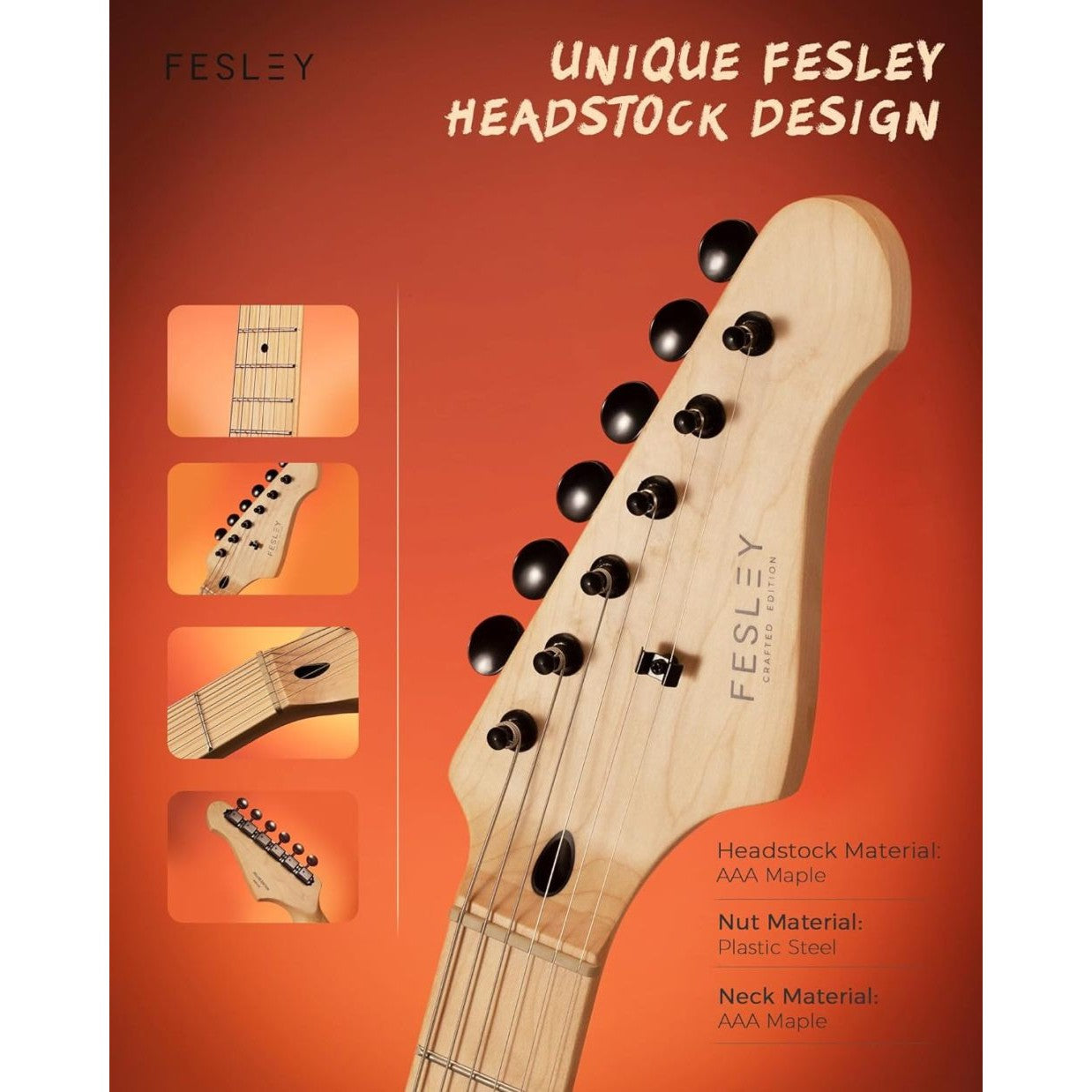 Đàn Guitar Điện Fesley FST400M-Mai Nguyên Music