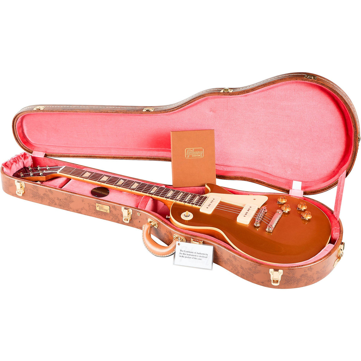 Đàn Guitar Điện Gibson Historic Collection Custom 1956 Les Paul Goldtop Reissue VOS - Double Gold-Mai Nguyên Music
