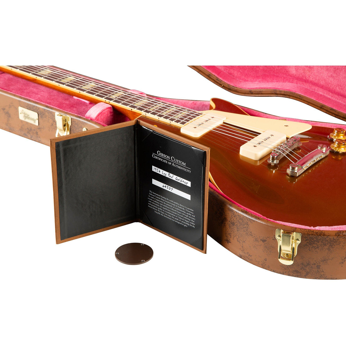 Đàn Guitar Điện Gibson Historic Collection Custom 1956 Les Paul Goldtop Reissue VOS - Double Gold-Mai Nguyên Music