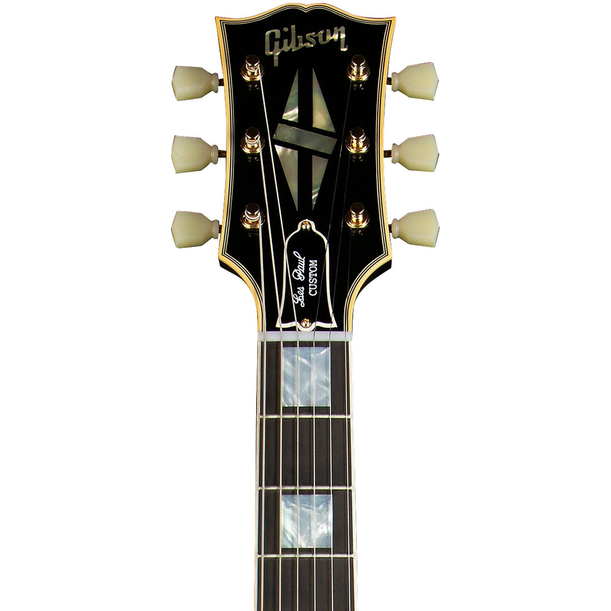 Đàn Guitar Điện Gibson Historic Collection Custom 1957 Les Paul Custom Reissue 2-Pickup VOS - Ebony-Mai Nguyên Music
