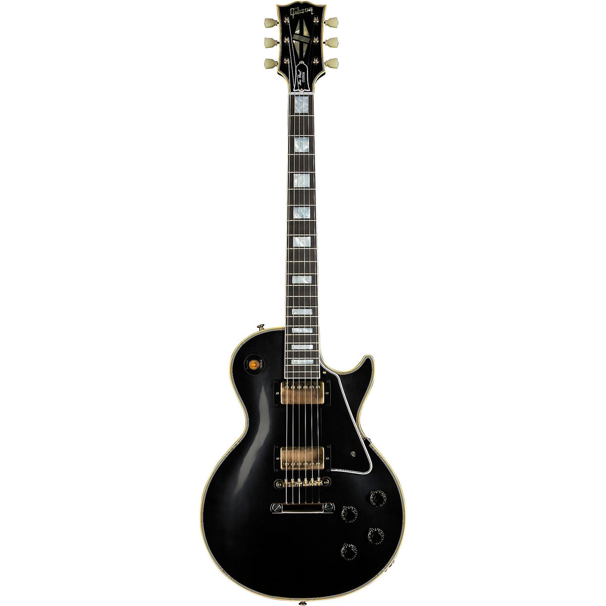Đàn Guitar Điện Gibson Historic Collection Custom 1957 Les Paul Custom Reissue 2-Pickup VOS - Ebony-Mai Nguyên Music