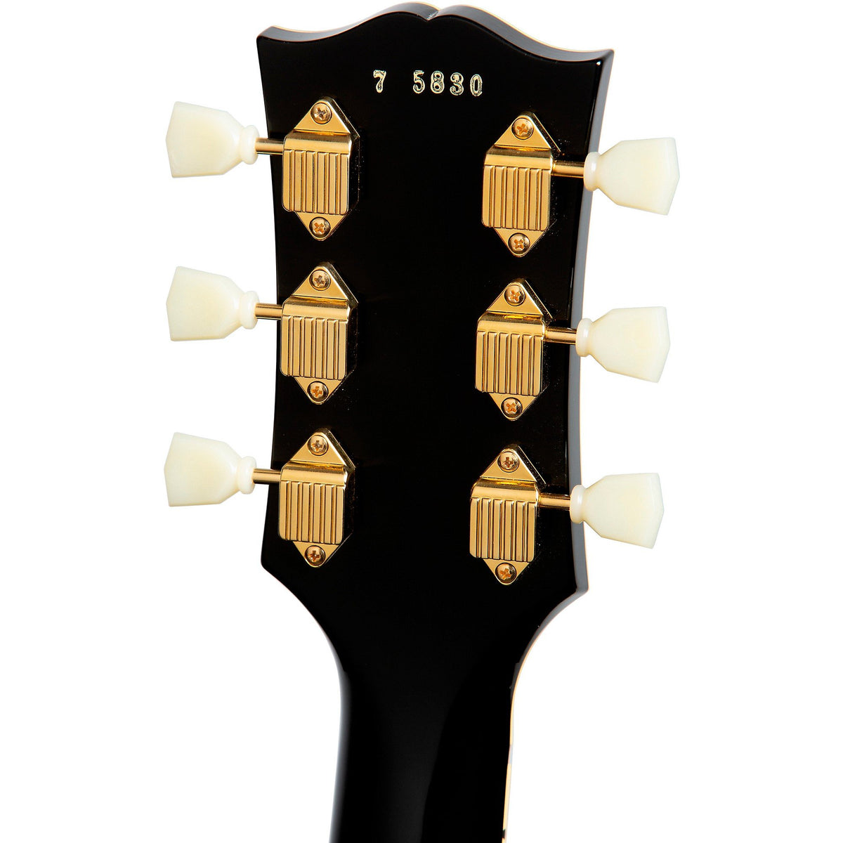Đàn Guitar Điện Gibson Historic Collection Custom 1957 Les Paul Custom Reissue 3-Pickup Bigsby VOS - Ebony-Mai Nguyên Music